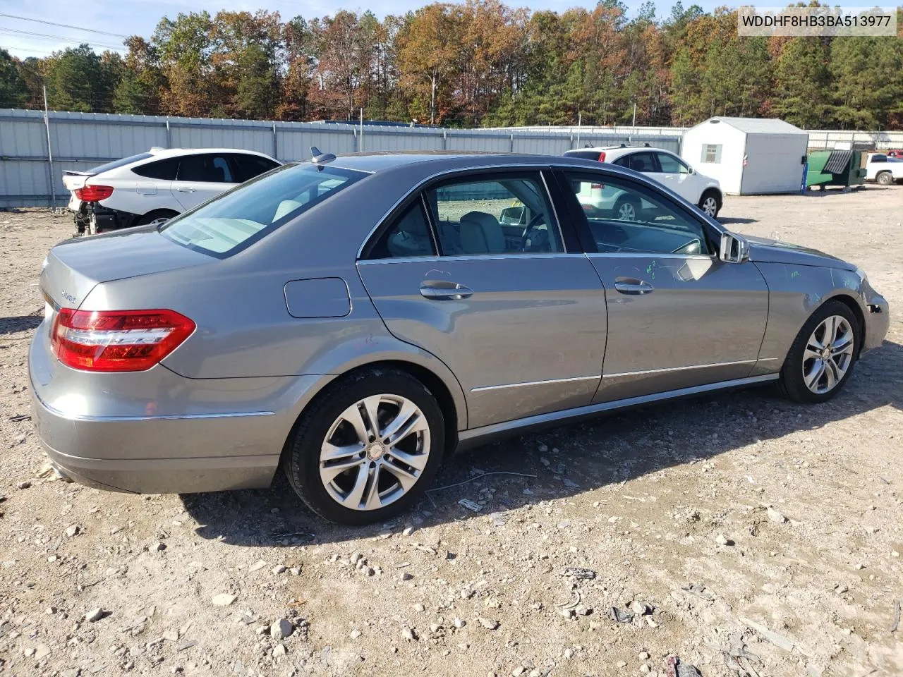 2011 Mercedes-Benz E 350 4Matic VIN: WDDHF8HB3BA513977 Lot: 80702784