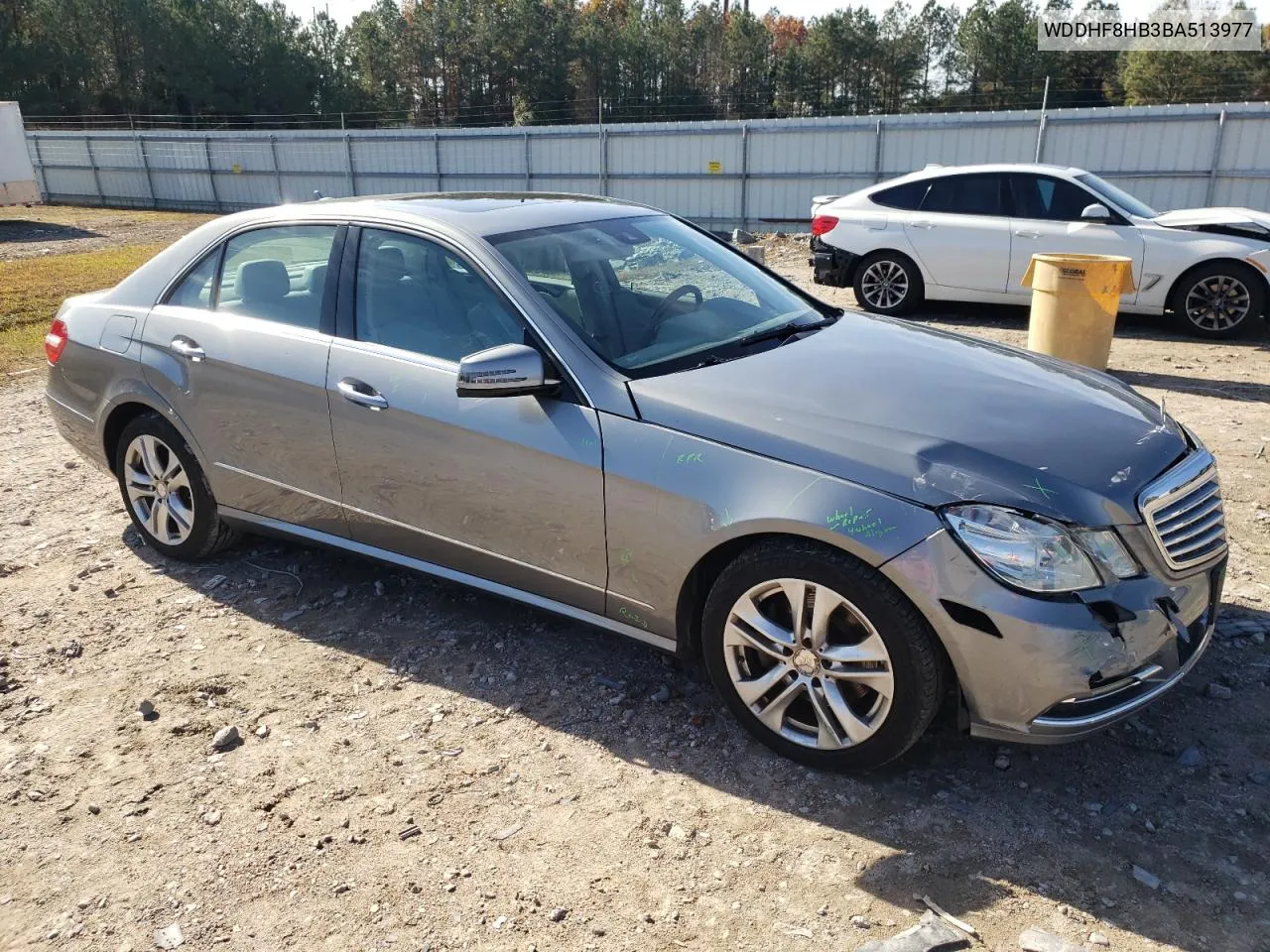 2011 Mercedes-Benz E 350 4Matic VIN: WDDHF8HB3BA513977 Lot: 80702784