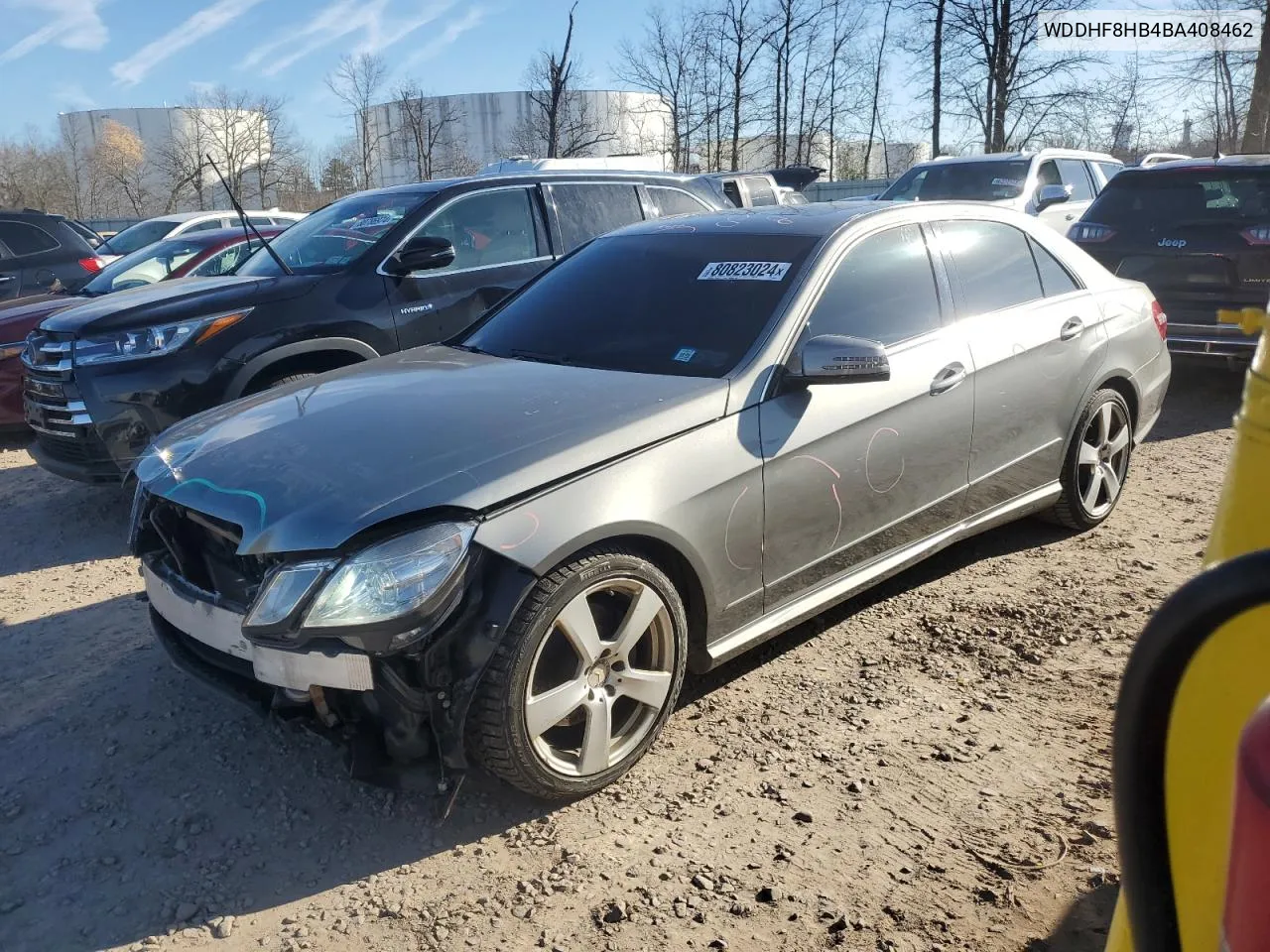 2011 Mercedes-Benz E 350 4Matic VIN: WDDHF8HB4BA408462 Lot: 80823024