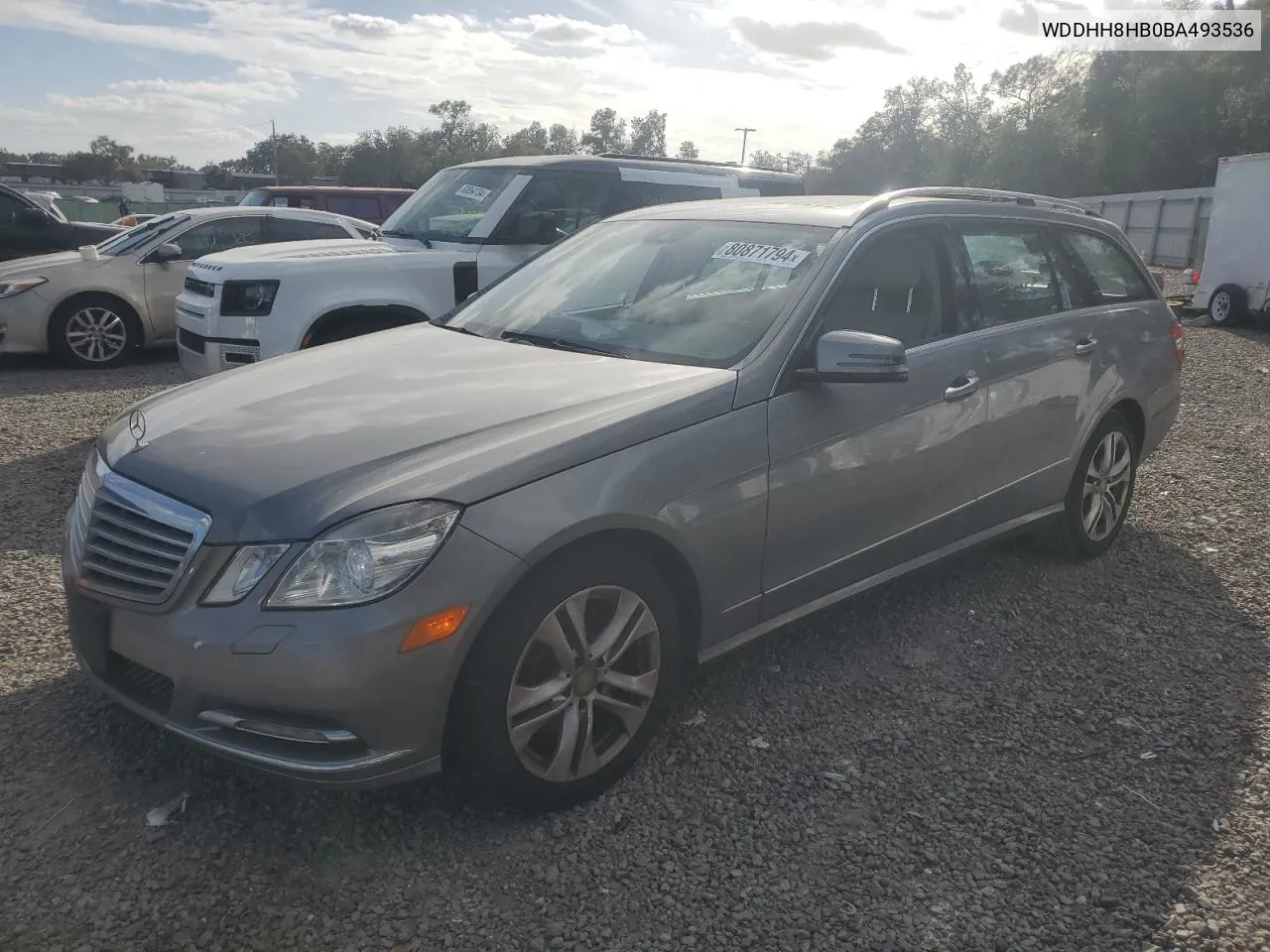 2011 Mercedes-Benz E 350 4Matic Wagon VIN: WDDHH8HB0BA493536 Lot: 80871794