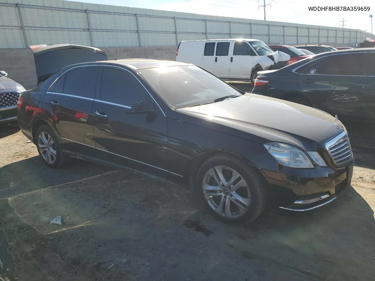 2011 Mercedes-Benz E 350 4Matic VIN: WDDHF8HB7BA359659 Lot: 81186754