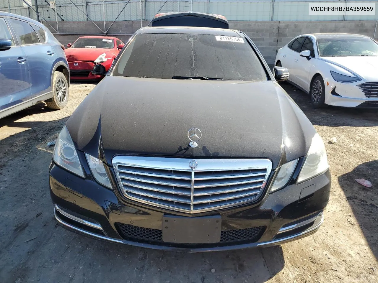 2011 Mercedes-Benz E 350 4Matic VIN: WDDHF8HB7BA359659 Lot: 81186754