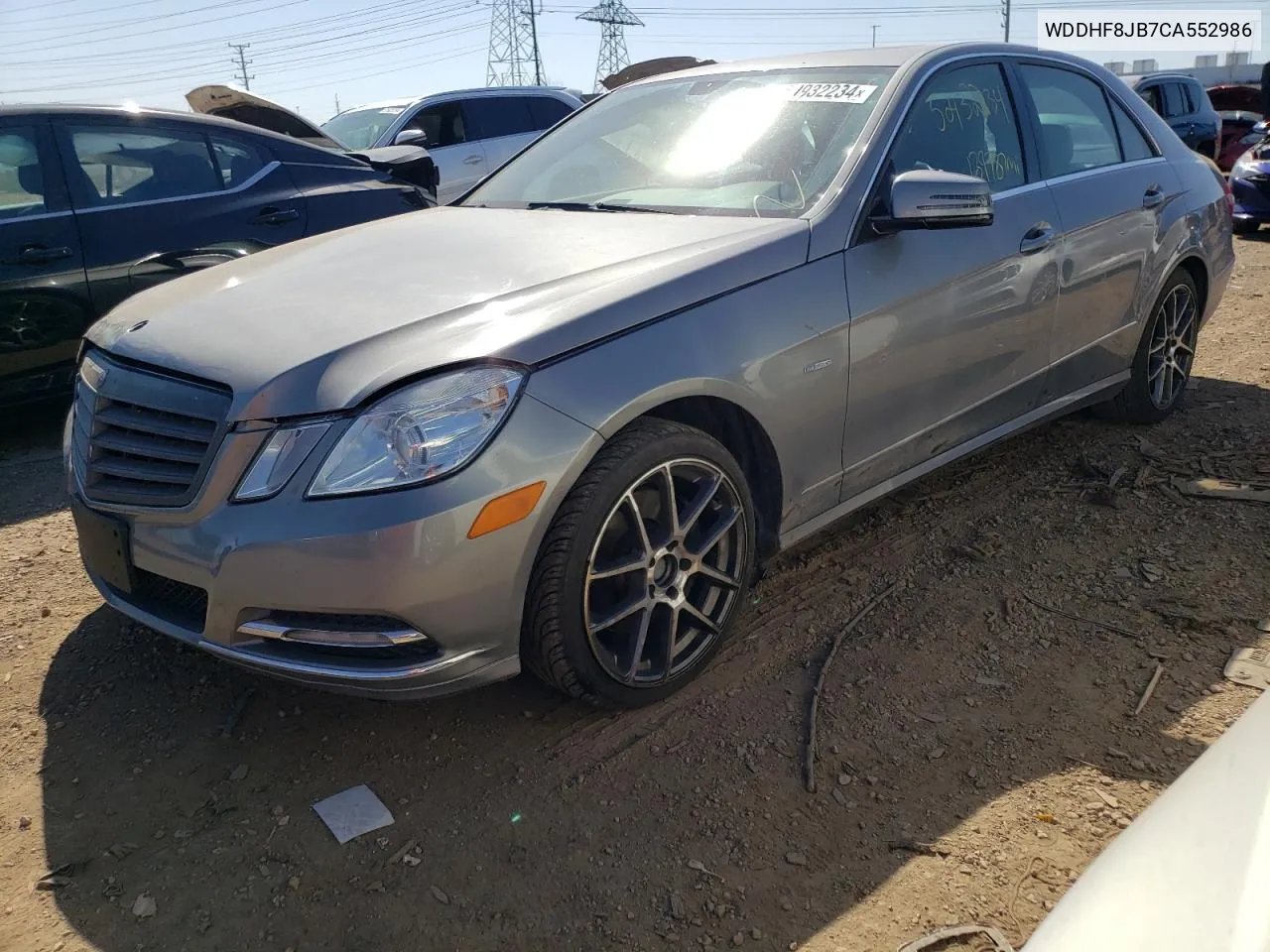 2012 Mercedes-Benz E 350 4Matic VIN: WDDHF8JB7CA552986 Lot: 50932234