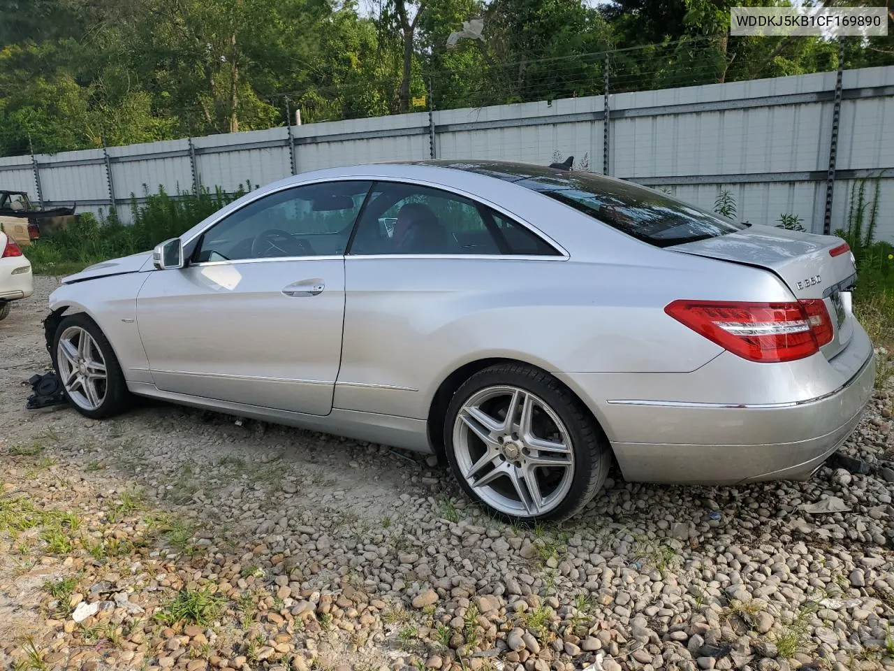 2012 Mercedes-Benz E 350 VIN: WDDKJ5KB1CF169890 Lot: 57423244