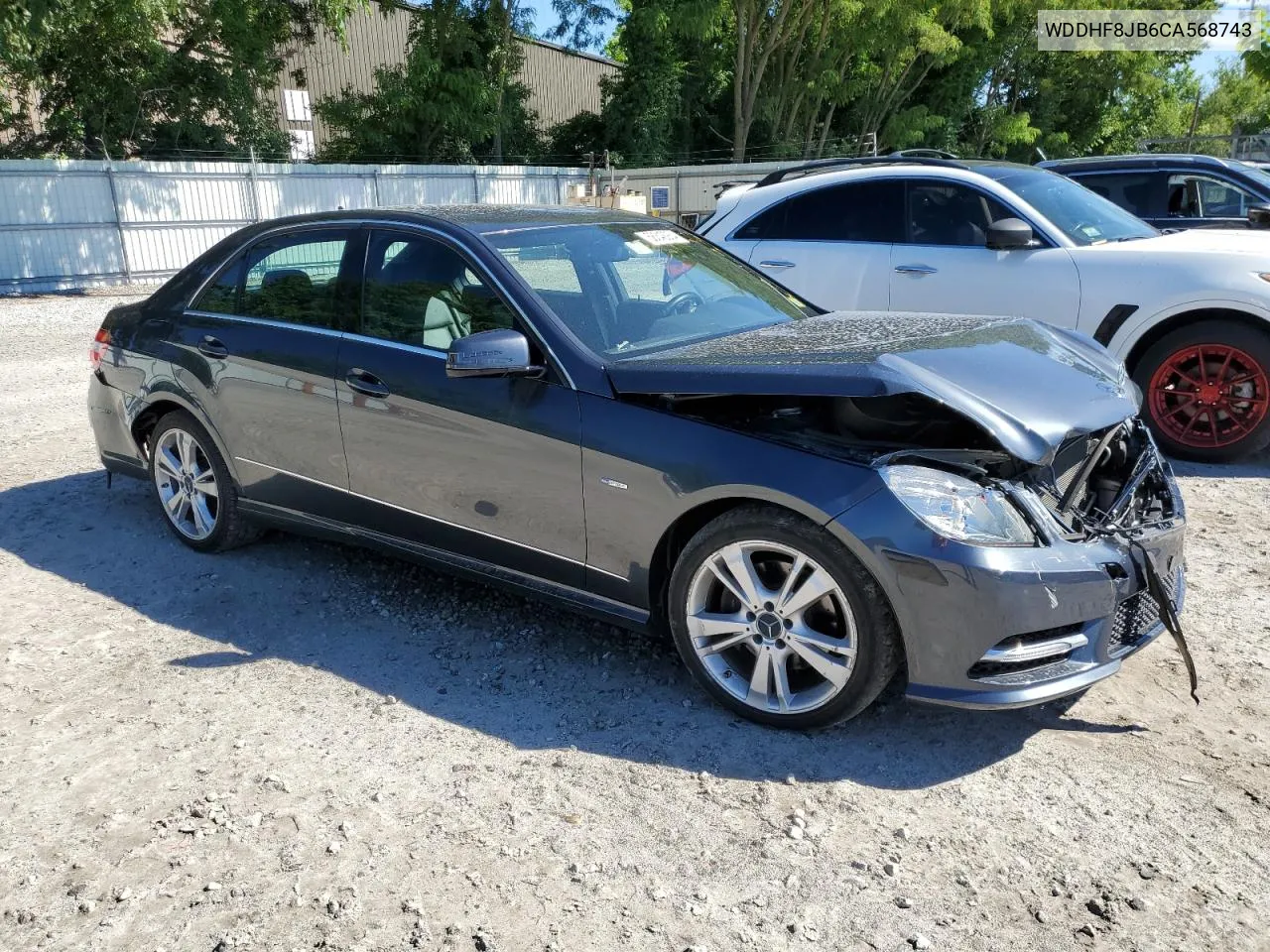 2012 Mercedes-Benz E 350 4Matic VIN: WDDHF8JB6CA568743 Lot: 58342934