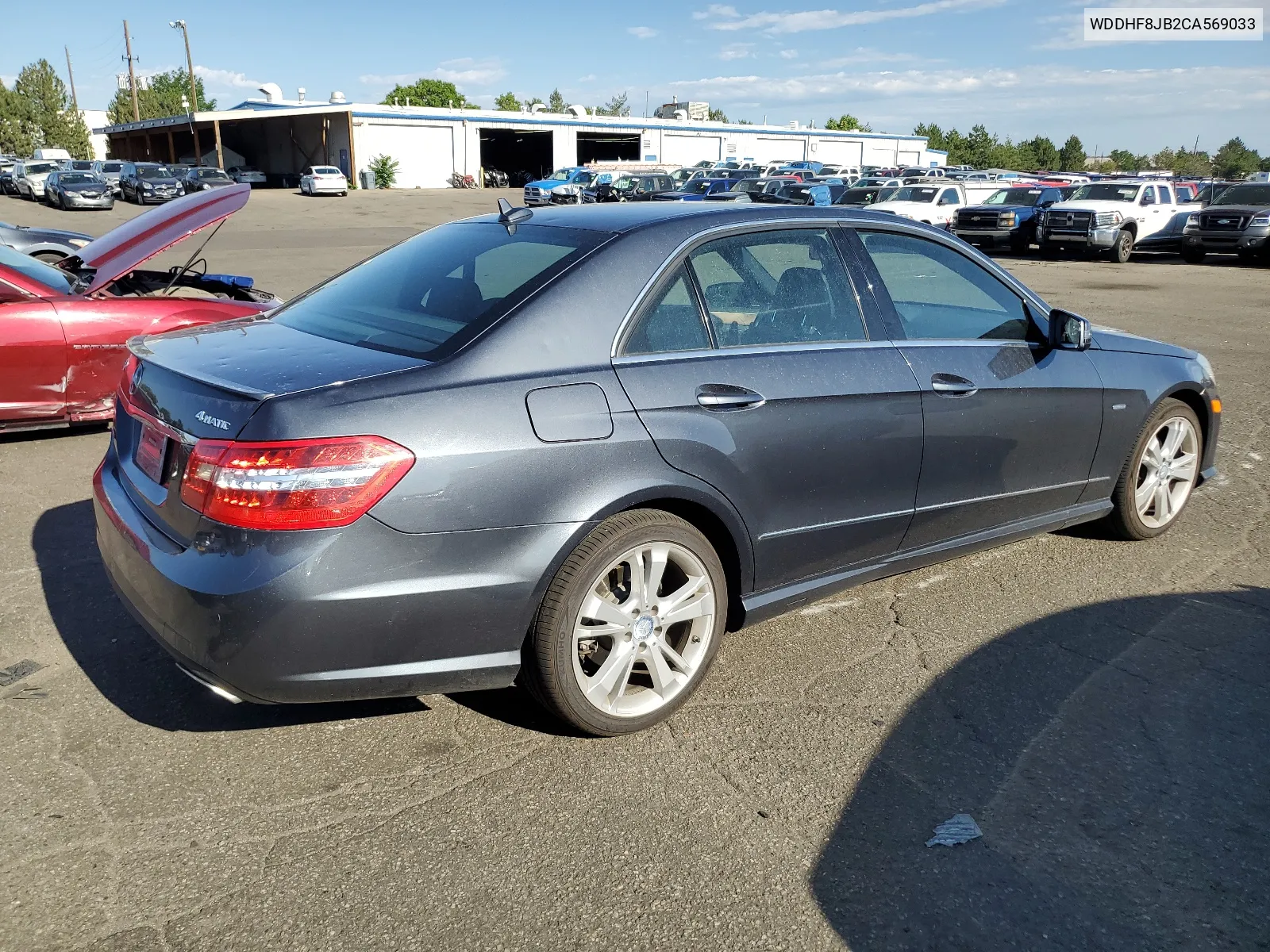 2012 Mercedes-Benz E 350 4Matic VIN: WDDHF8JB2CA569033 Lot: 61149514