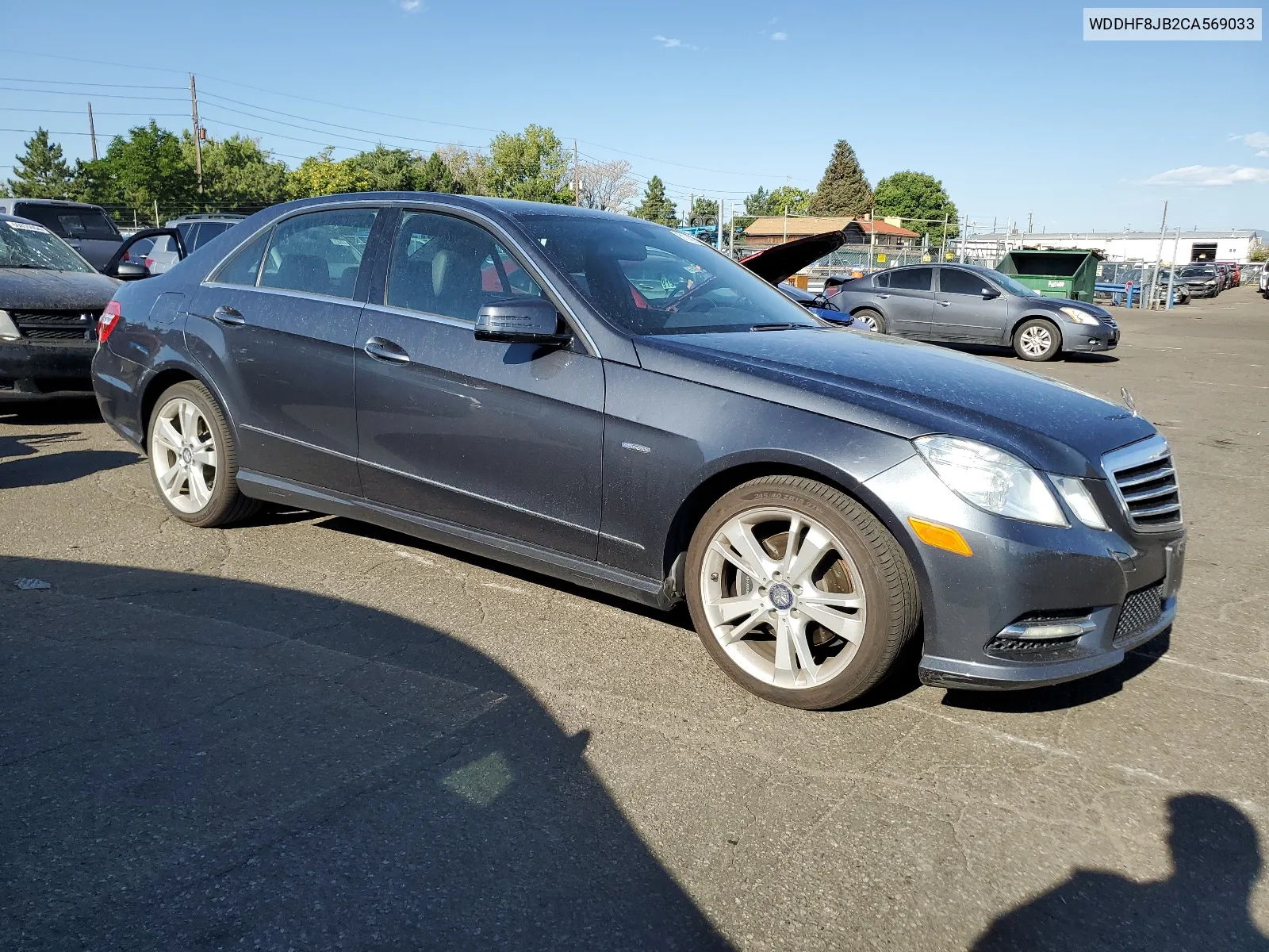 2012 Mercedes-Benz E 350 4Matic VIN: WDDHF8JB2CA569033 Lot: 61149514