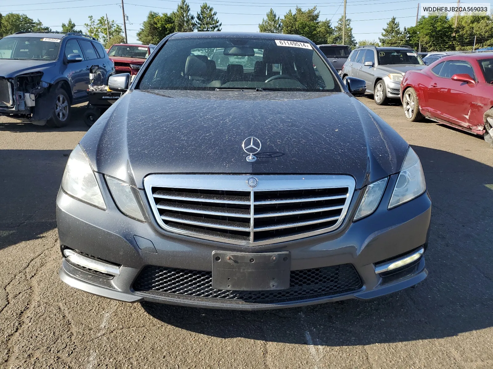 2012 Mercedes-Benz E 350 4Matic VIN: WDDHF8JB2CA569033 Lot: 61149514