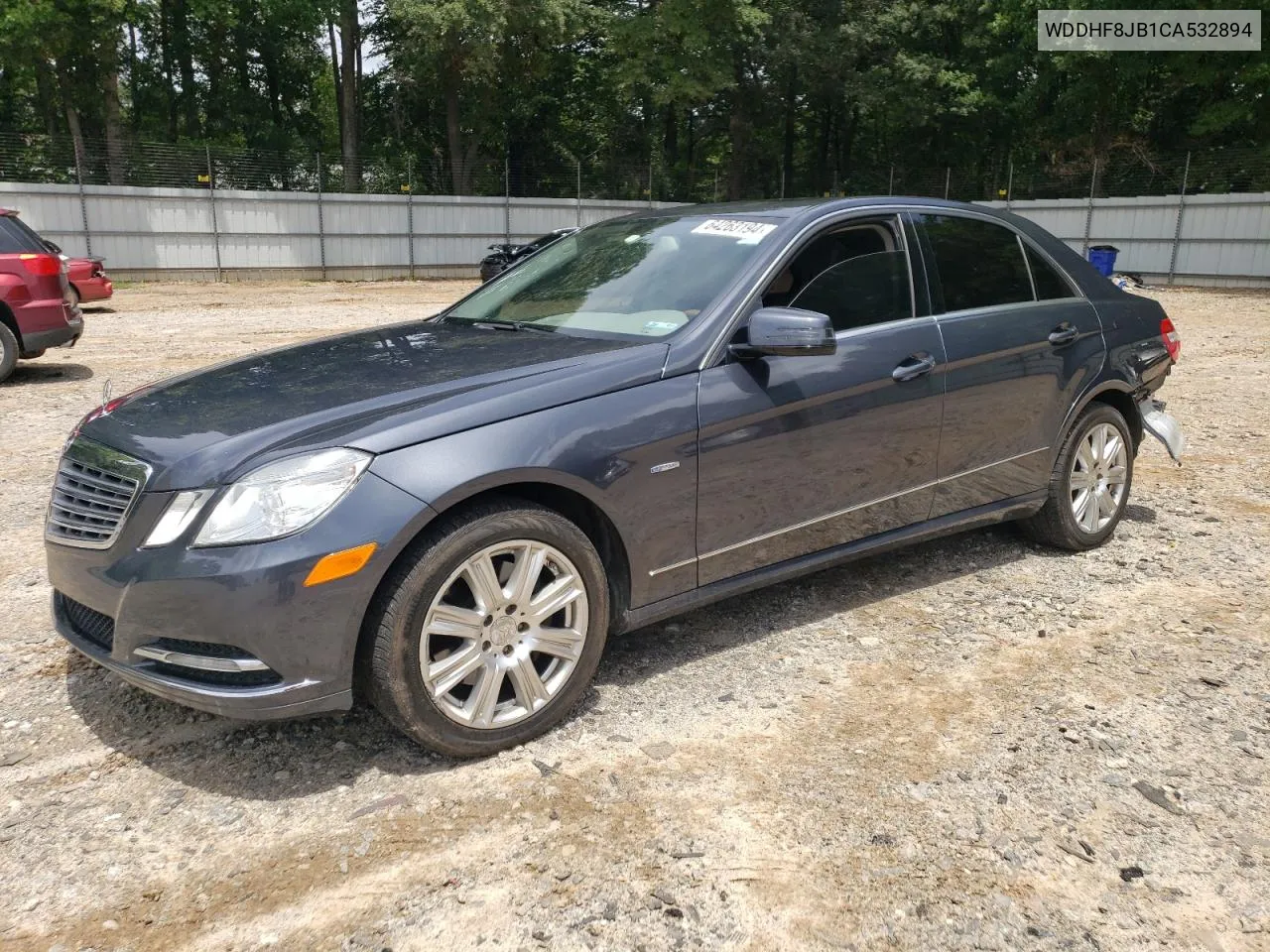 2012 Mercedes-Benz E 350 4Matic VIN: WDDHF8JB1CA532894 Lot: 64263194