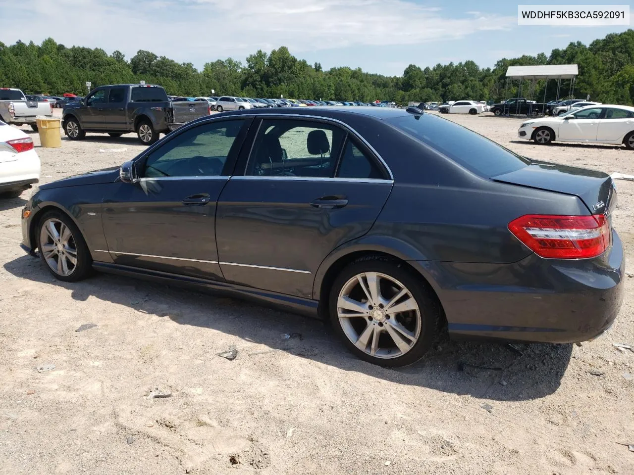 2012 Mercedes-Benz E 350 VIN: WDDHF5KB3CA592091 Lot: 64907064