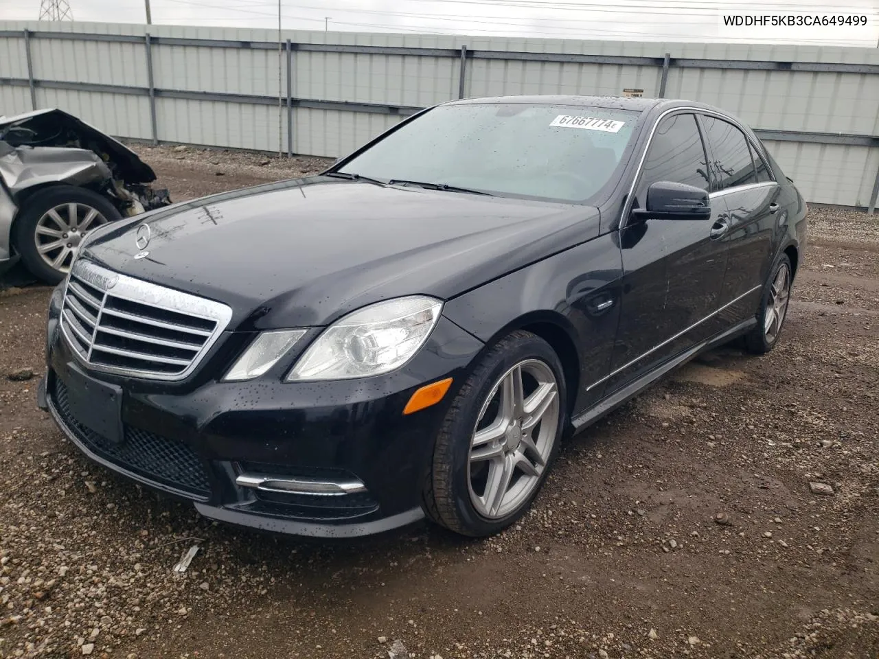 2012 Mercedes-Benz E 350 VIN: WDDHF5KB3CA649499 Lot: 67667774