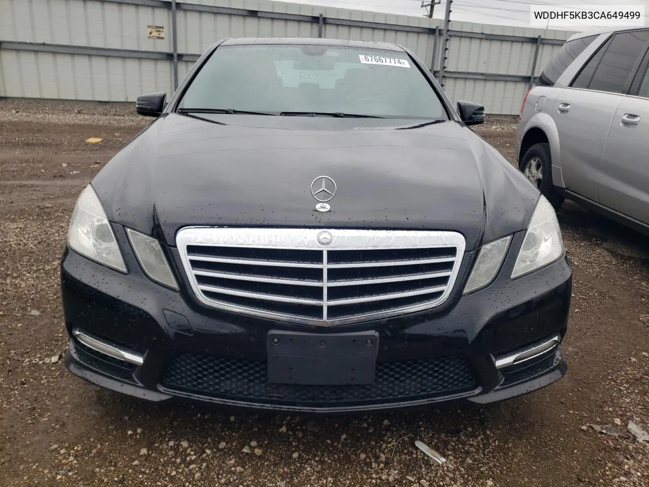 2012 Mercedes-Benz E 350 VIN: WDDHF5KB3CA649499 Lot: 67667774