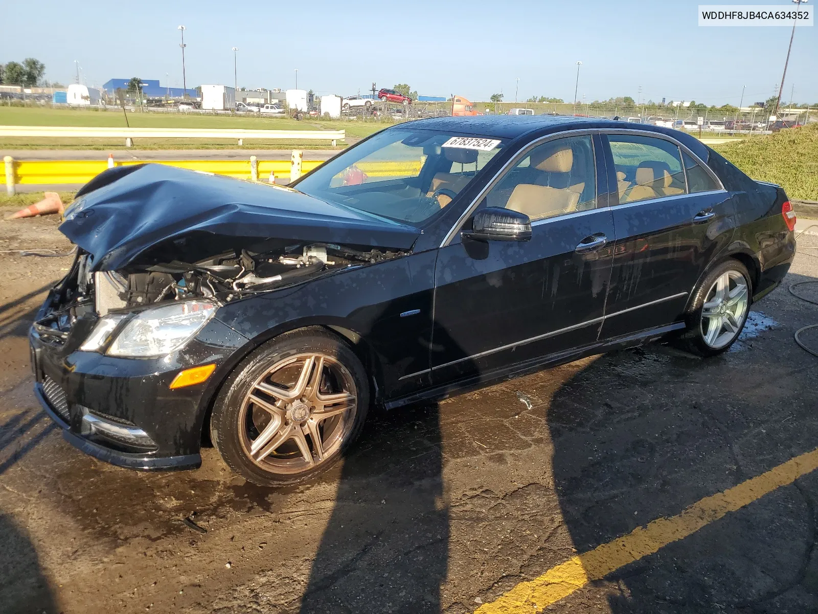 2012 Mercedes-Benz E 350 4Matic VIN: WDDHF8JB4CA634352 Lot: 67837524