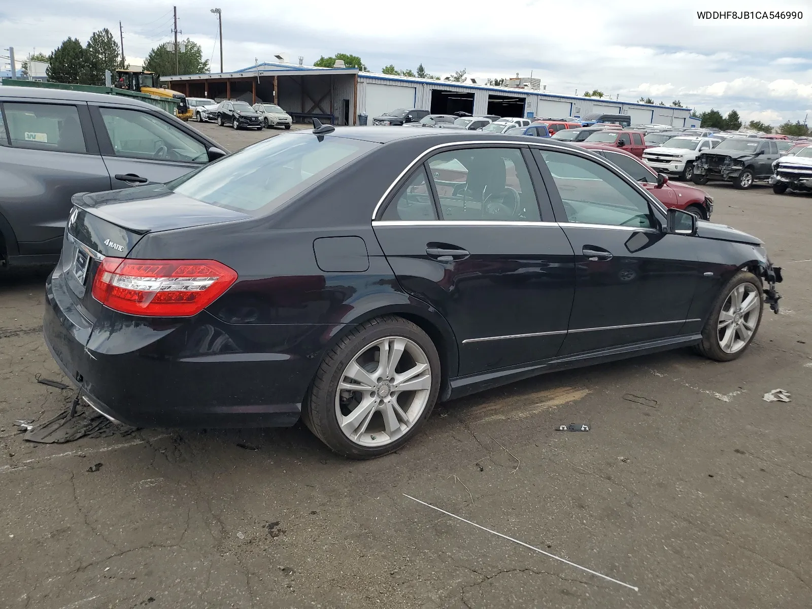 2012 Mercedes-Benz E 350 4Matic VIN: WDDHF8JB1CA546990 Lot: 68259584