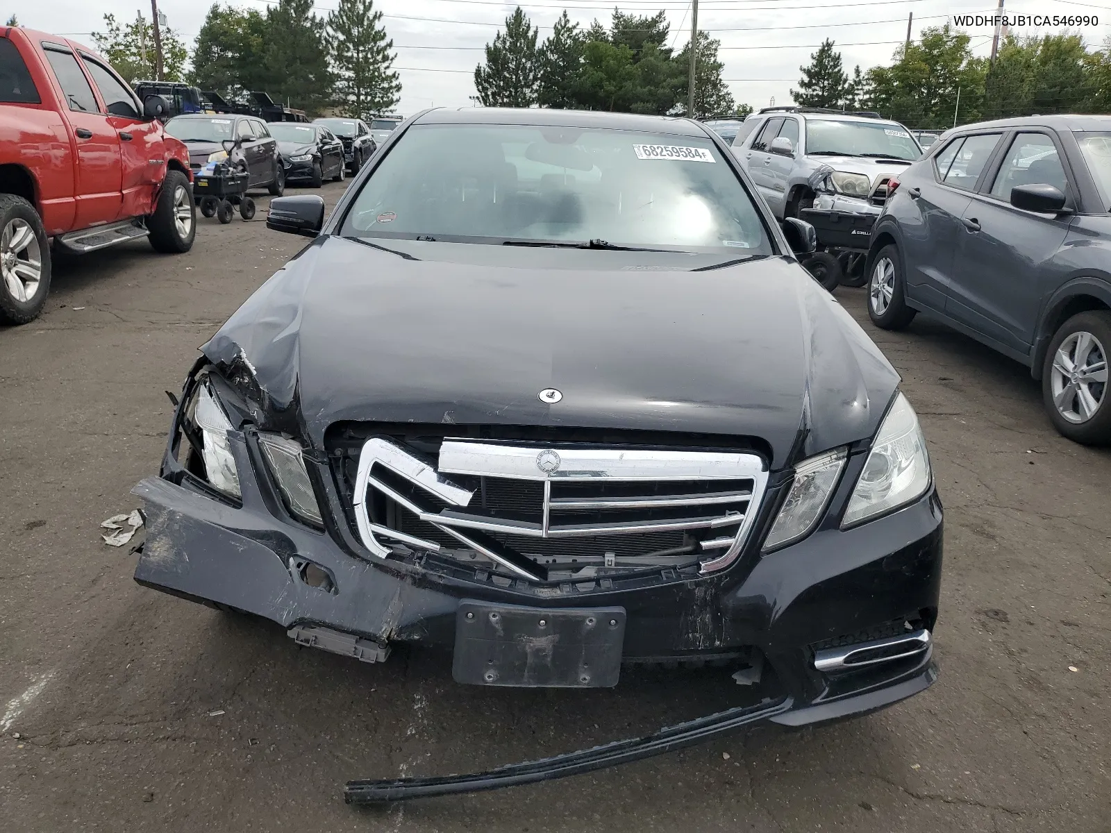 2012 Mercedes-Benz E 350 4Matic VIN: WDDHF8JB1CA546990 Lot: 68259584