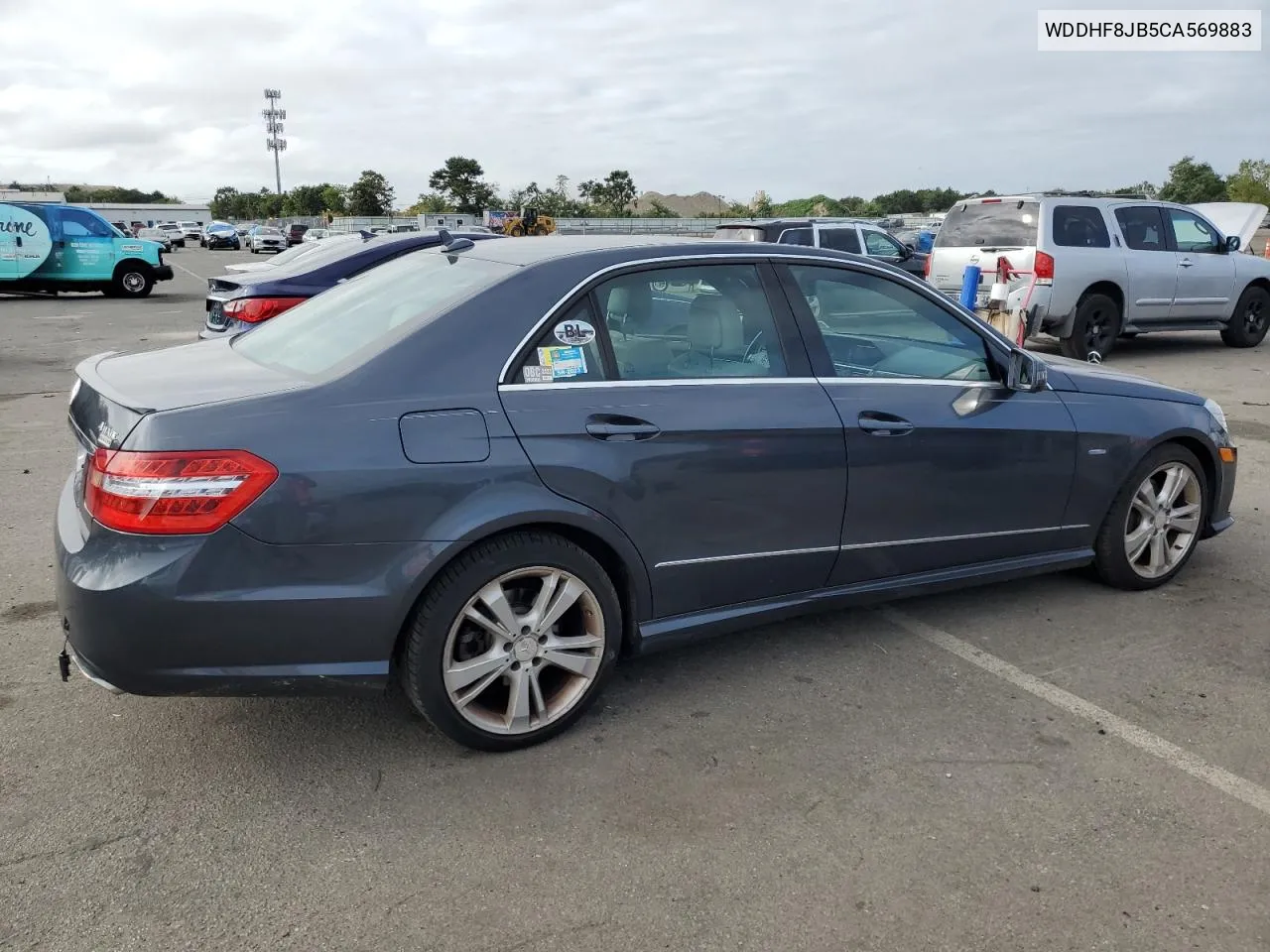 2012 Mercedes-Benz E 350 4Matic VIN: WDDHF8JB5CA569883 Lot: 68859714