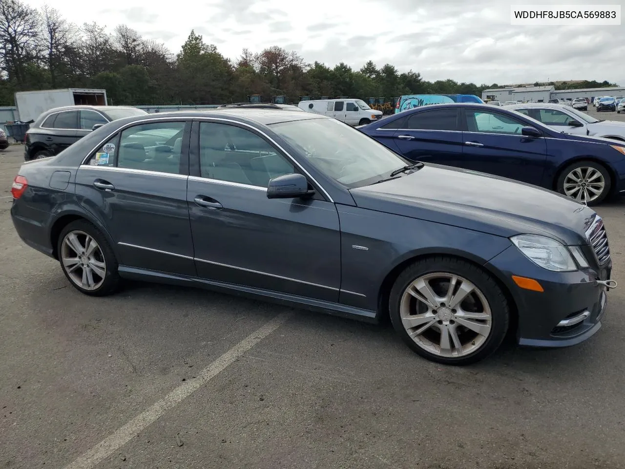 2012 Mercedes-Benz E 350 4Matic VIN: WDDHF8JB5CA569883 Lot: 68859714