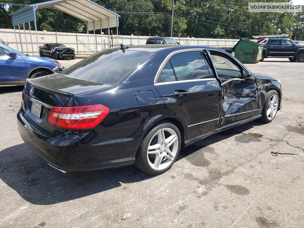 2012 Mercedes-Benz E 350 VIN: WDDHF5KB9CA585257 Lot: 69109274