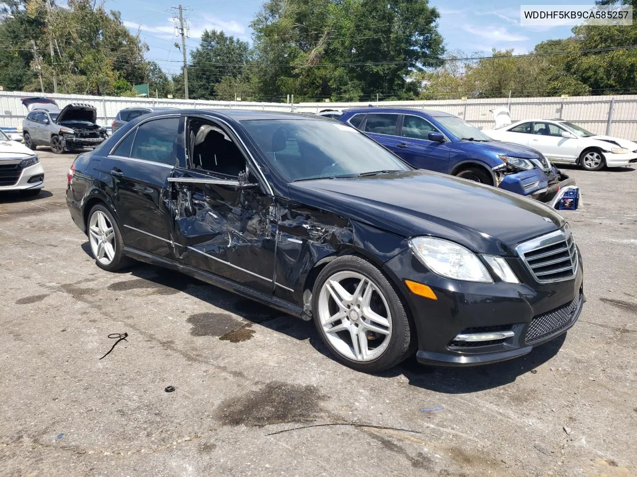 2012 Mercedes-Benz E 350 VIN: WDDHF5KB9CA585257 Lot: 69109274