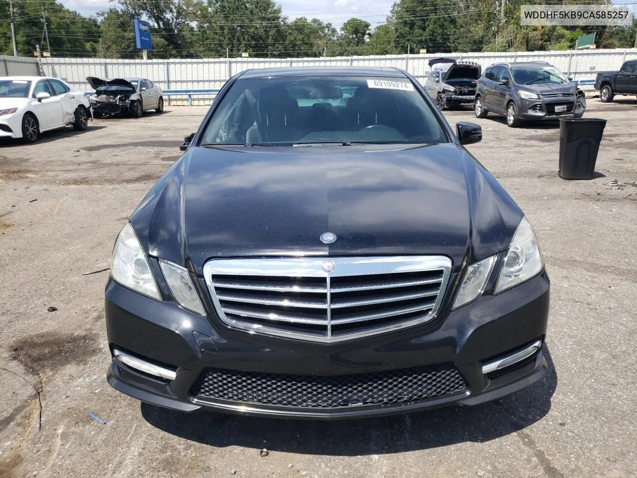 2012 Mercedes-Benz E 350 VIN: WDDHF5KB9CA585257 Lot: 69109274