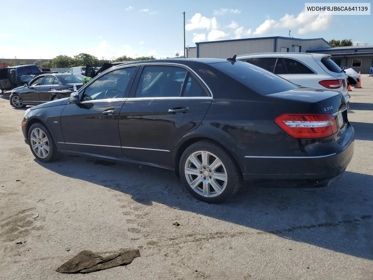 2012 Mercedes-Benz E 350 4Matic VIN: WDDHF8JB6CA641139 Lot: 69658434