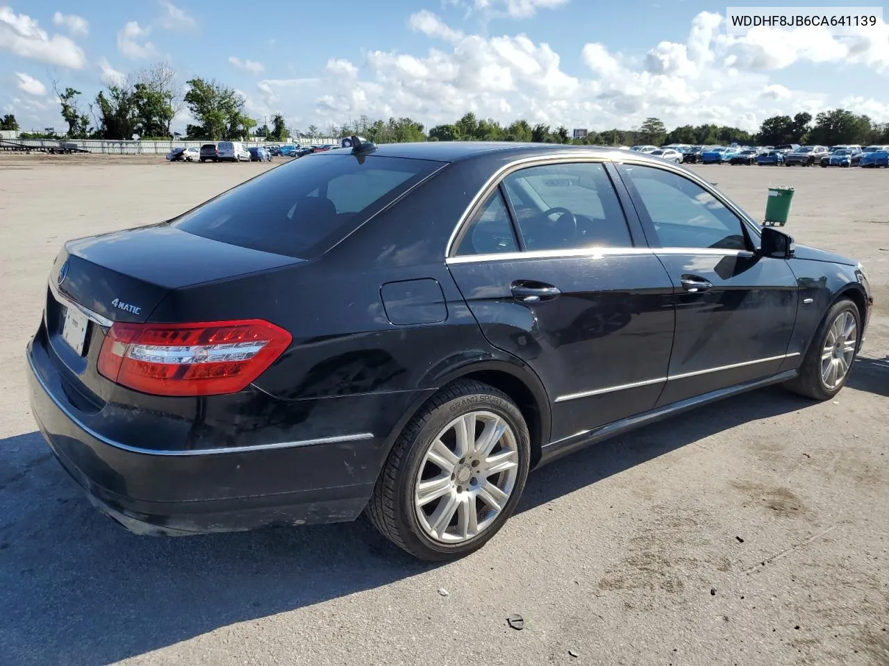 2012 Mercedes-Benz E 350 4Matic VIN: WDDHF8JB6CA641139 Lot: 69658434