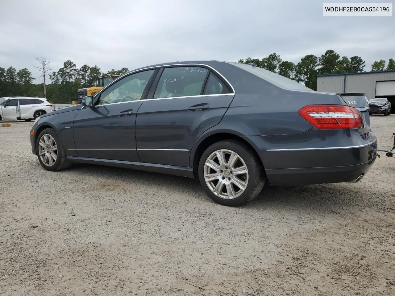 2012 Mercedes-Benz E 350 Bluetec VIN: WDDHF2EB0CA554196 Lot: 70018874