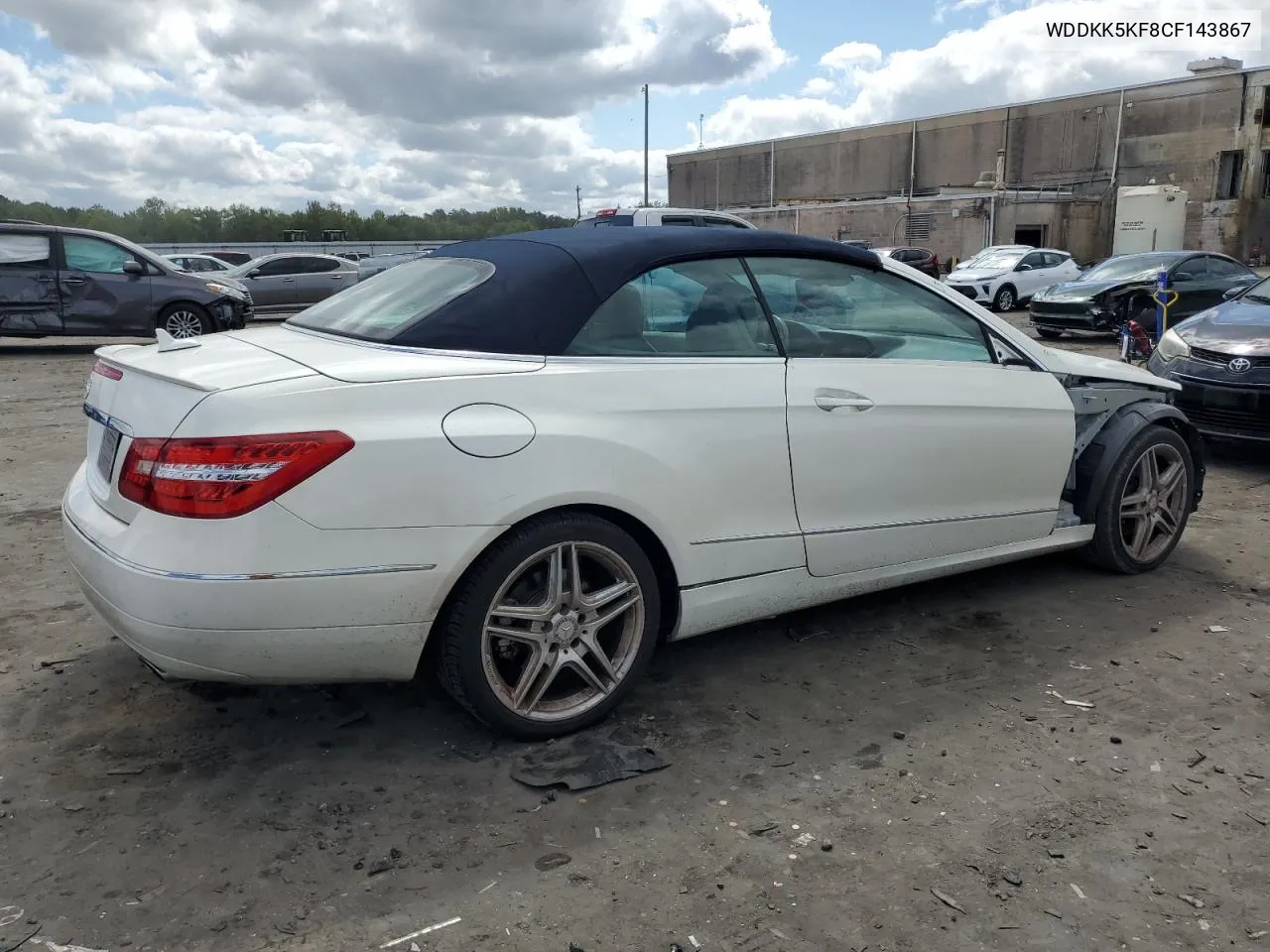 2012 Mercedes-Benz E 350 VIN: WDDKK5KF8CF143867 Lot: 70032314