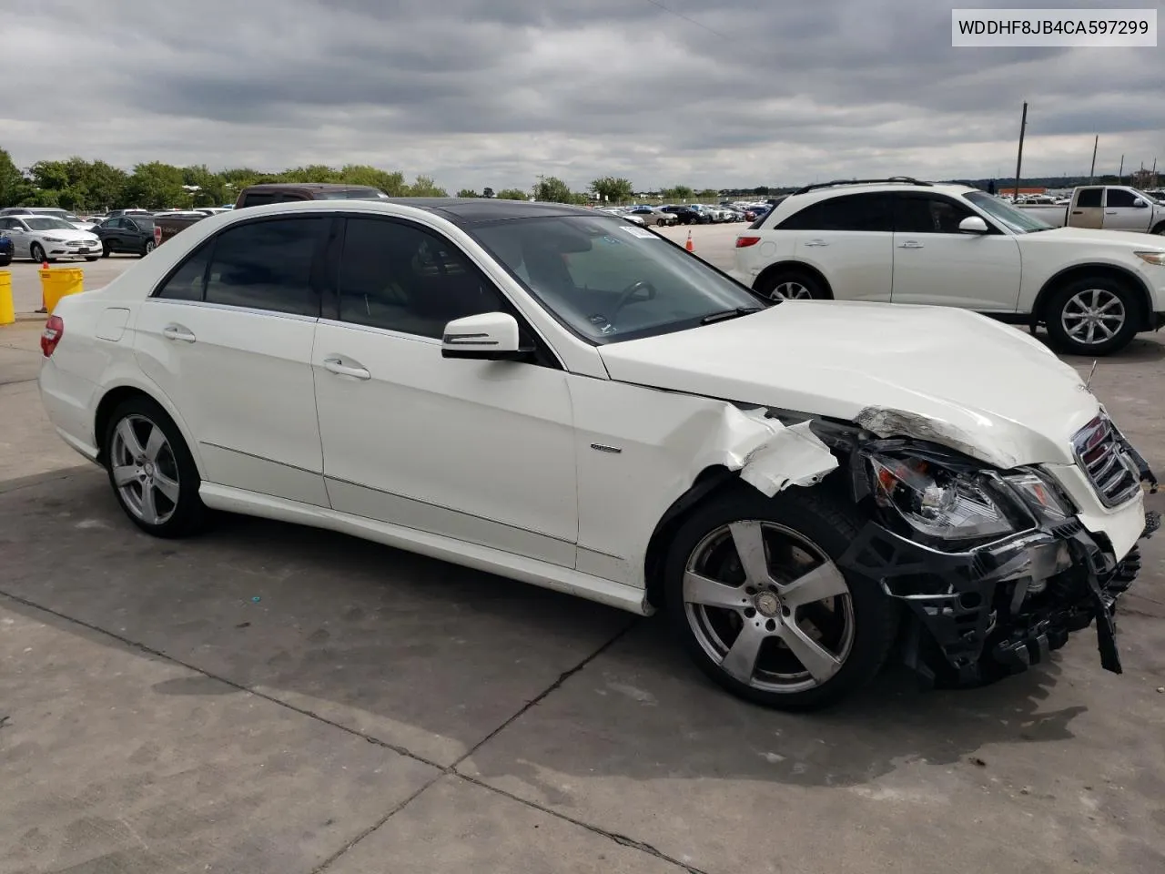 2012 Mercedes-Benz E 350 4Matic VIN: WDDHF8JB4CA597299 Lot: 71002584