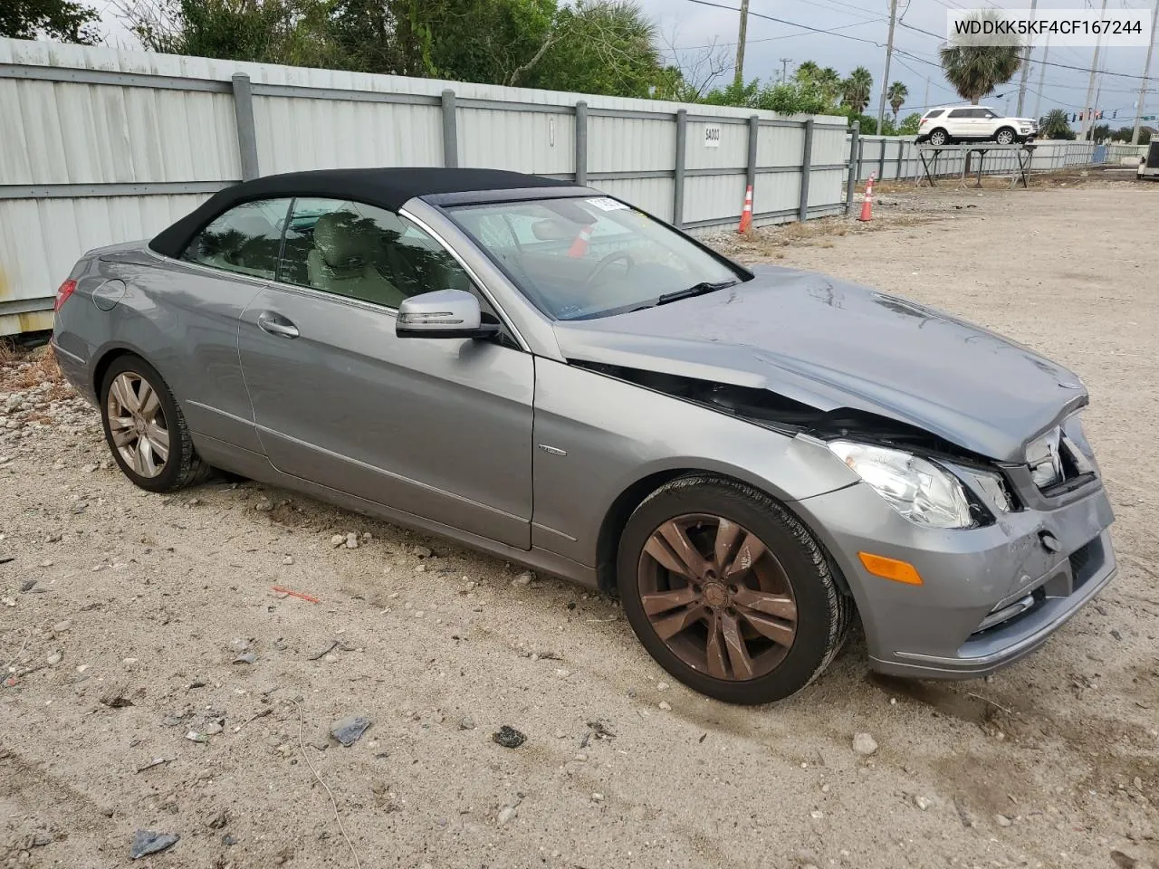 2012 Mercedes-Benz E 350 VIN: WDDKK5KF4CF167244 Lot: 71430754