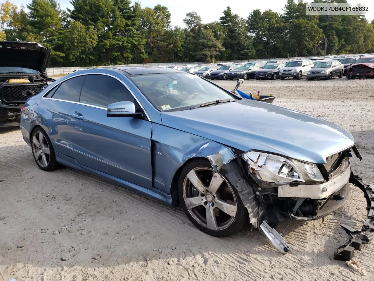 2012 Mercedes-Benz E 550 VIN: WDDKJ7DB4CF166832 Lot: 72038934