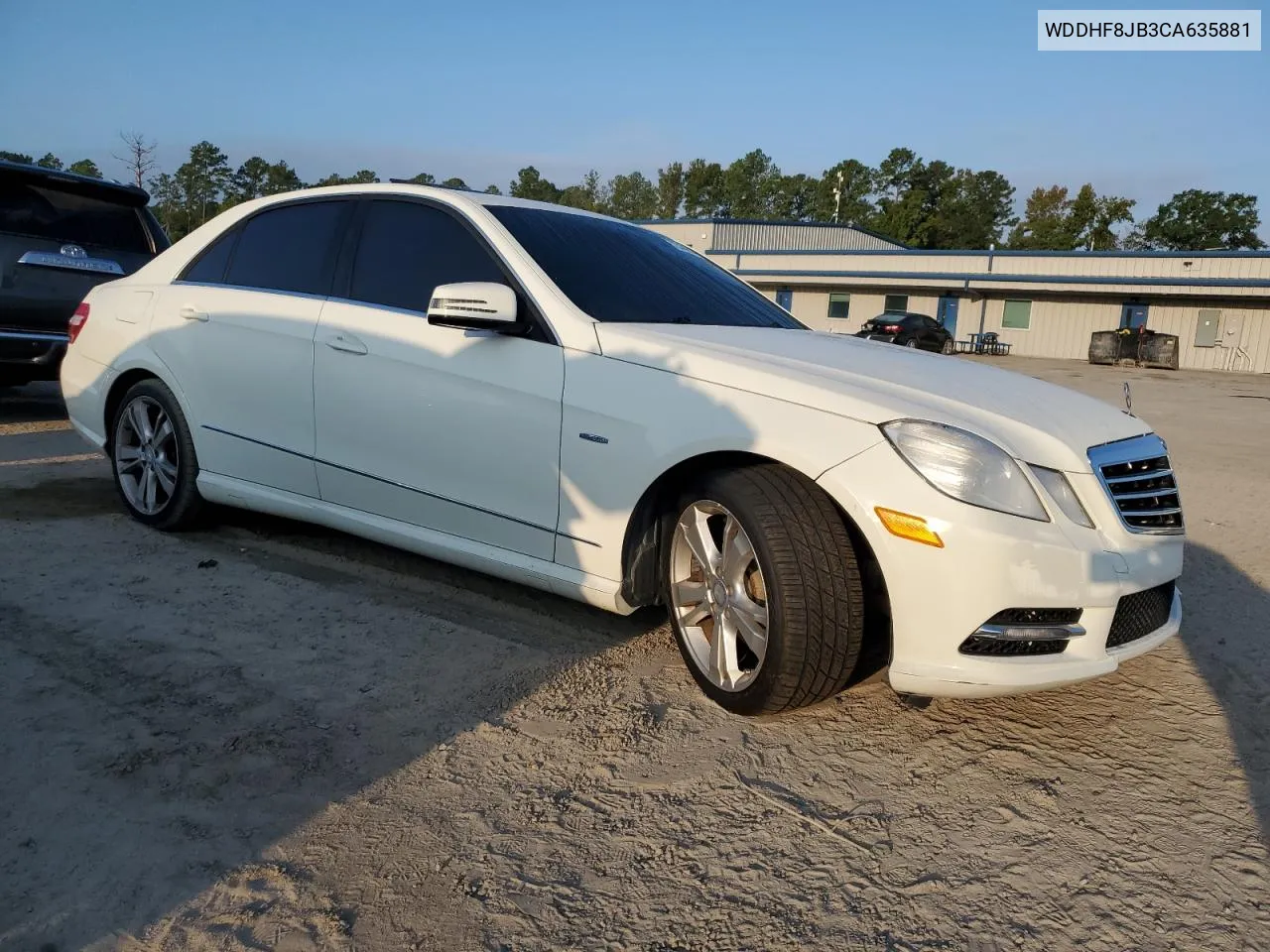 2012 Mercedes-Benz E 350 4Matic VIN: WDDHF8JB3CA635881 Lot: 72310974