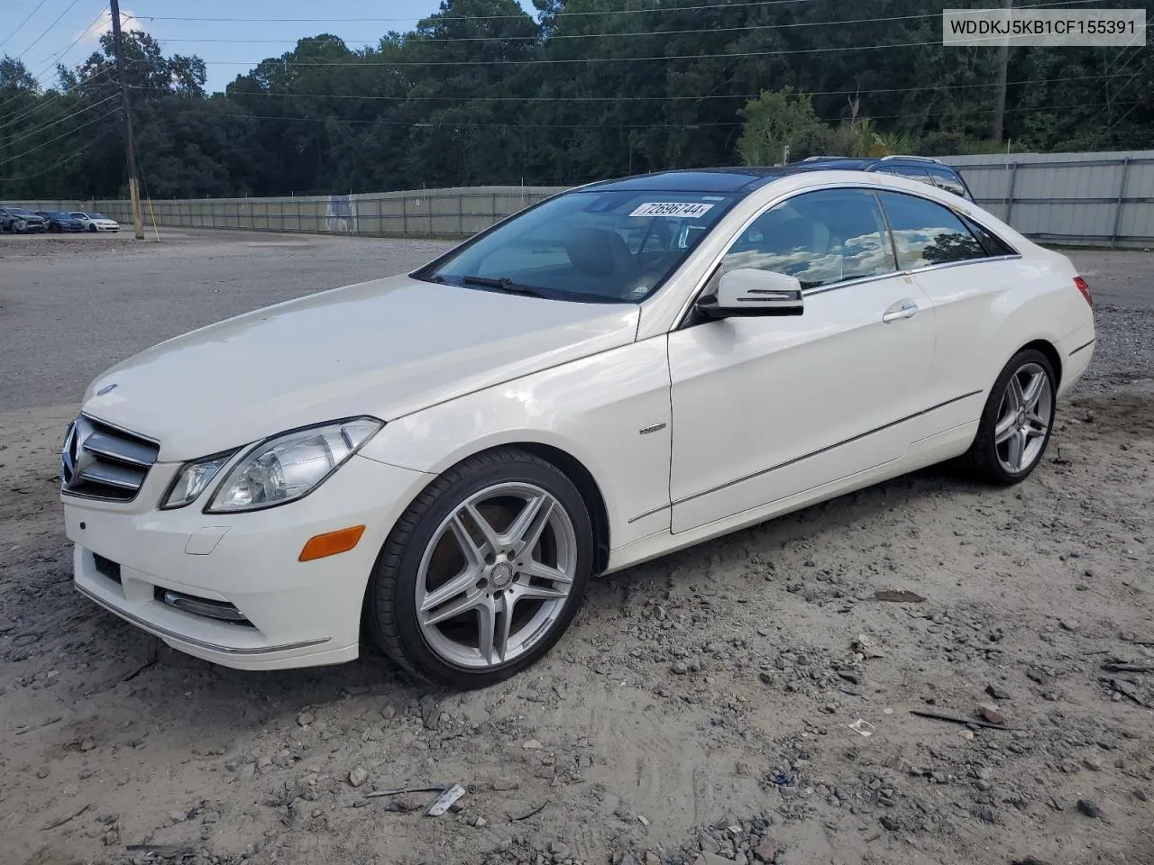 2012 Mercedes-Benz E 350 VIN: WDDKJ5KB1CF155391 Lot: 72696744