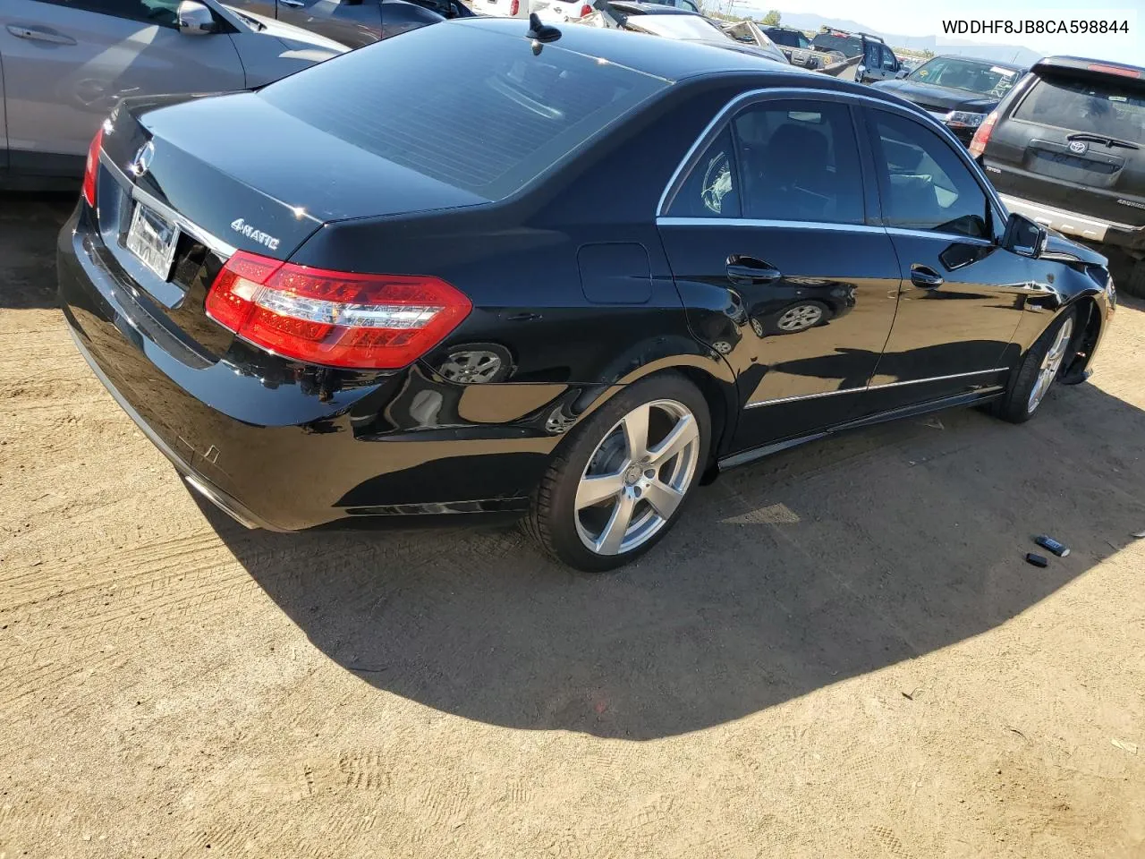 2012 Mercedes-Benz E 350 4Matic VIN: WDDHF8JB8CA598844 Lot: 72750584