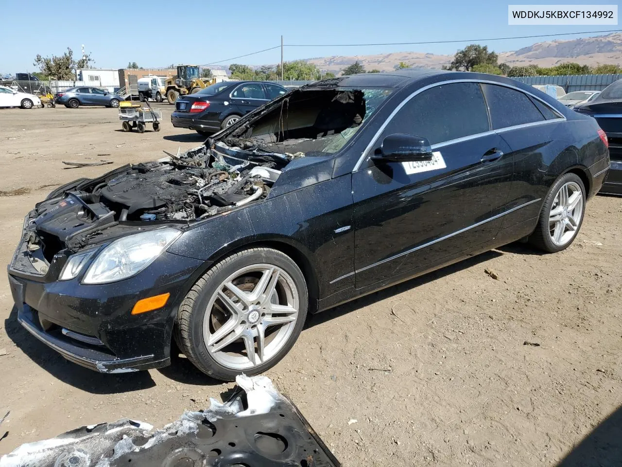 2012 Mercedes-Benz E 350 VIN: WDDKJ5KBXCF134992 Lot: 72996404