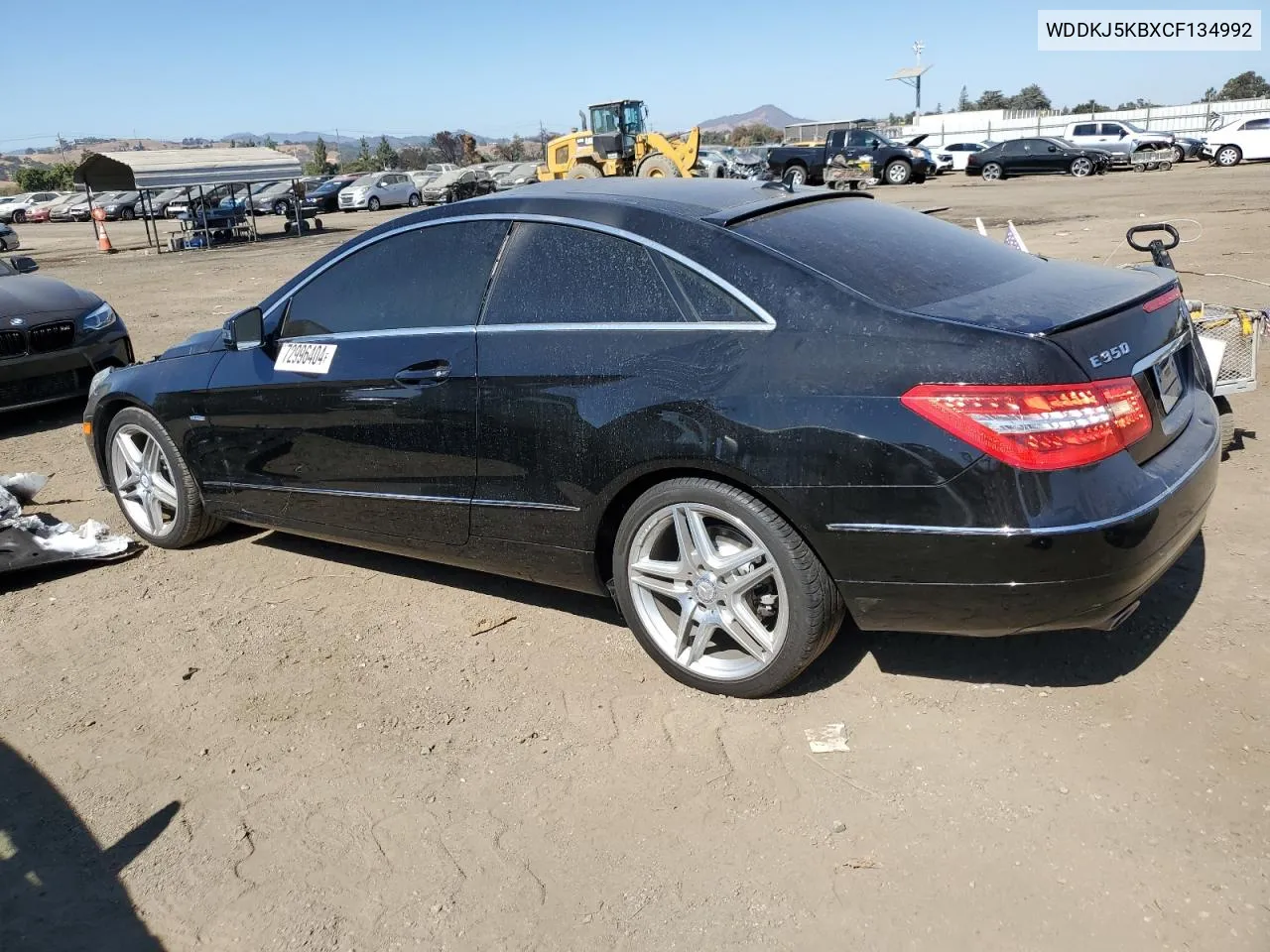 2012 Mercedes-Benz E 350 VIN: WDDKJ5KBXCF134992 Lot: 72996404