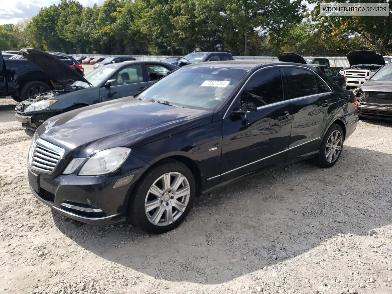 2012 Mercedes-Benz E 350 4Matic VIN: WDDHF8JB3CA564309 Lot: 73627284