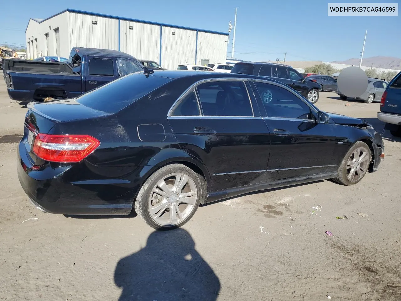 2012 Mercedes-Benz E 350 VIN: WDDHF5KB7CA546599 Lot: 73757784