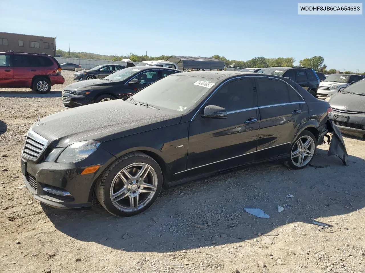 2012 Mercedes-Benz E 350 4Matic VIN: WDDHF8JB6CA654683 Lot: 74308864