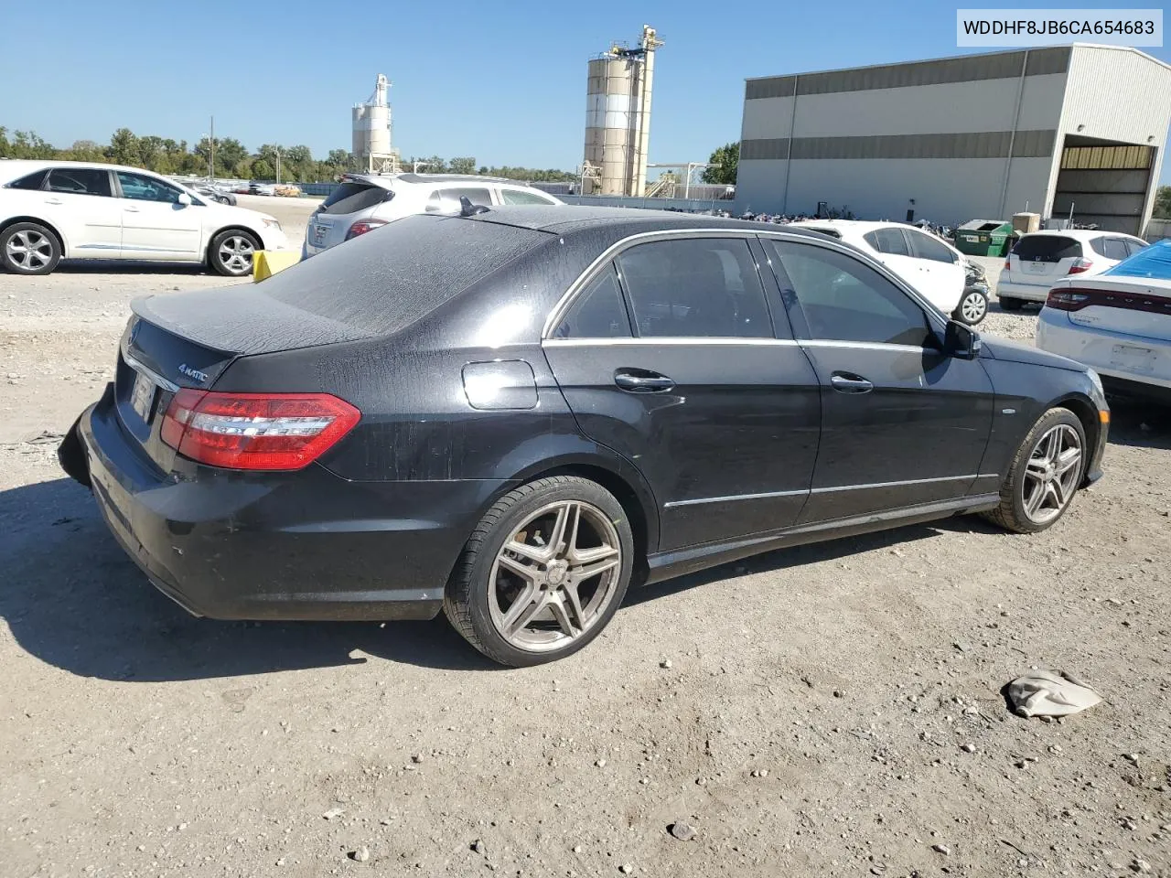 2012 Mercedes-Benz E 350 4Matic VIN: WDDHF8JB6CA654683 Lot: 74308864