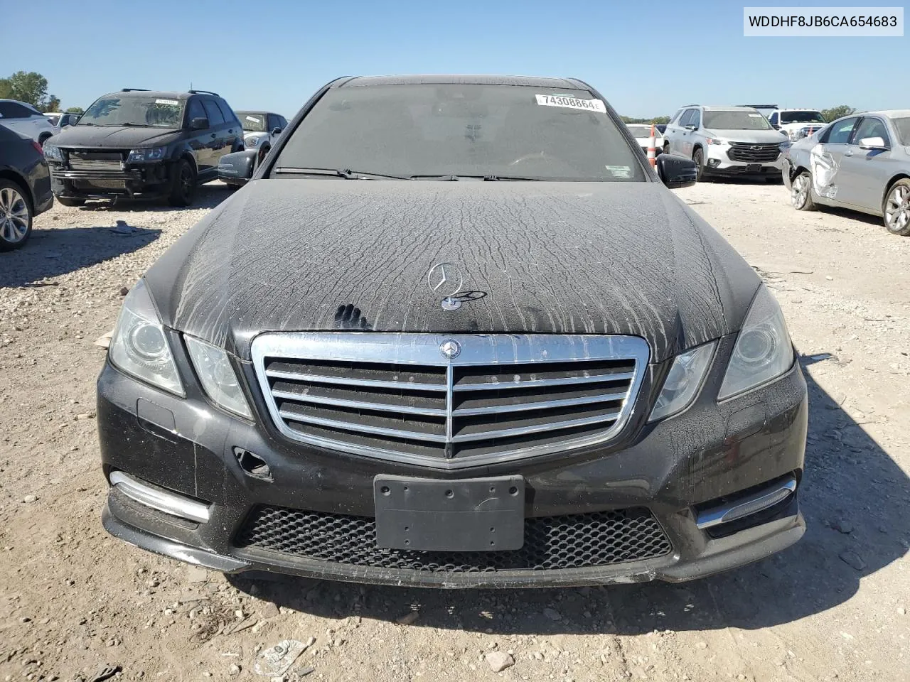 2012 Mercedes-Benz E 350 4Matic VIN: WDDHF8JB6CA654683 Lot: 74308864