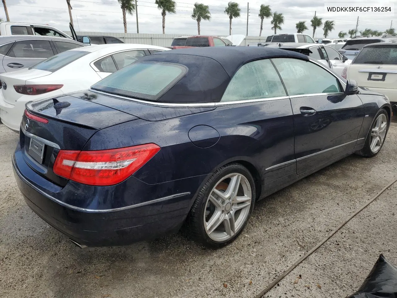 2012 Mercedes-Benz E 350 VIN: WDDKK5KF6CF136254 Lot: 74351174