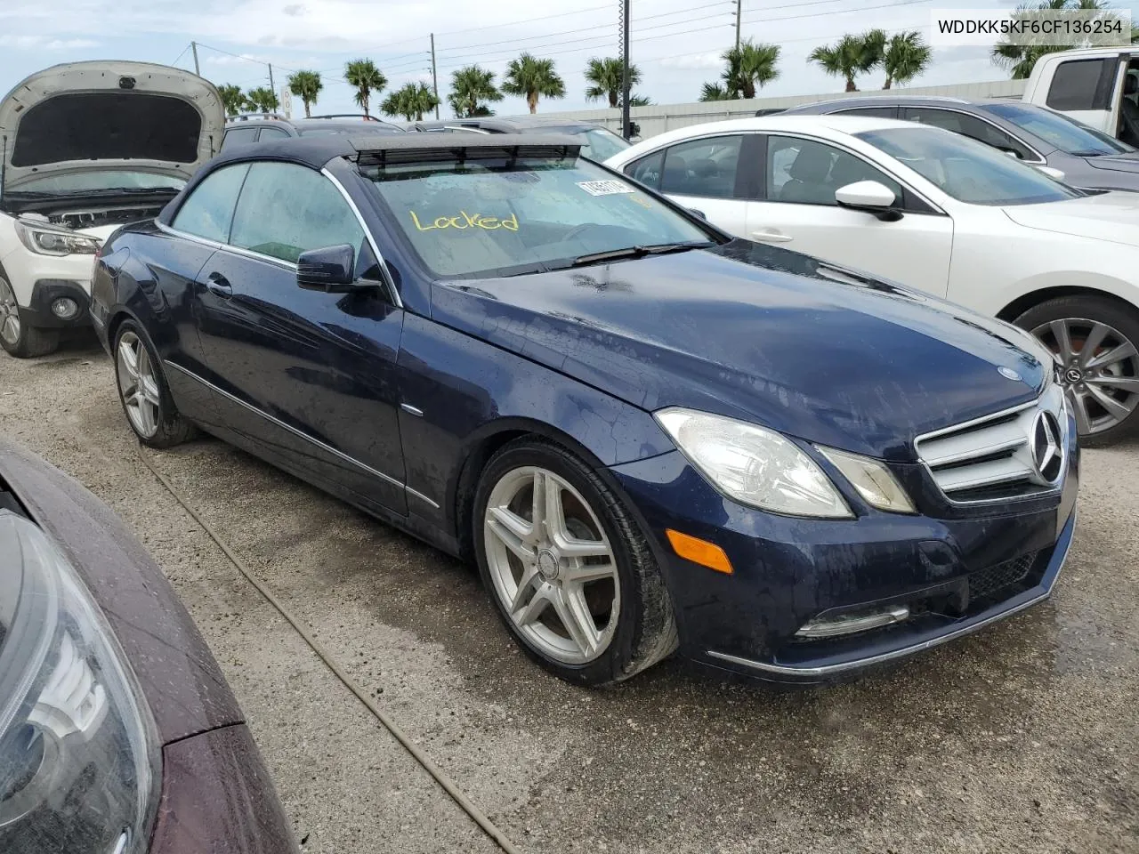 2012 Mercedes-Benz E 350 VIN: WDDKK5KF6CF136254 Lot: 74351174