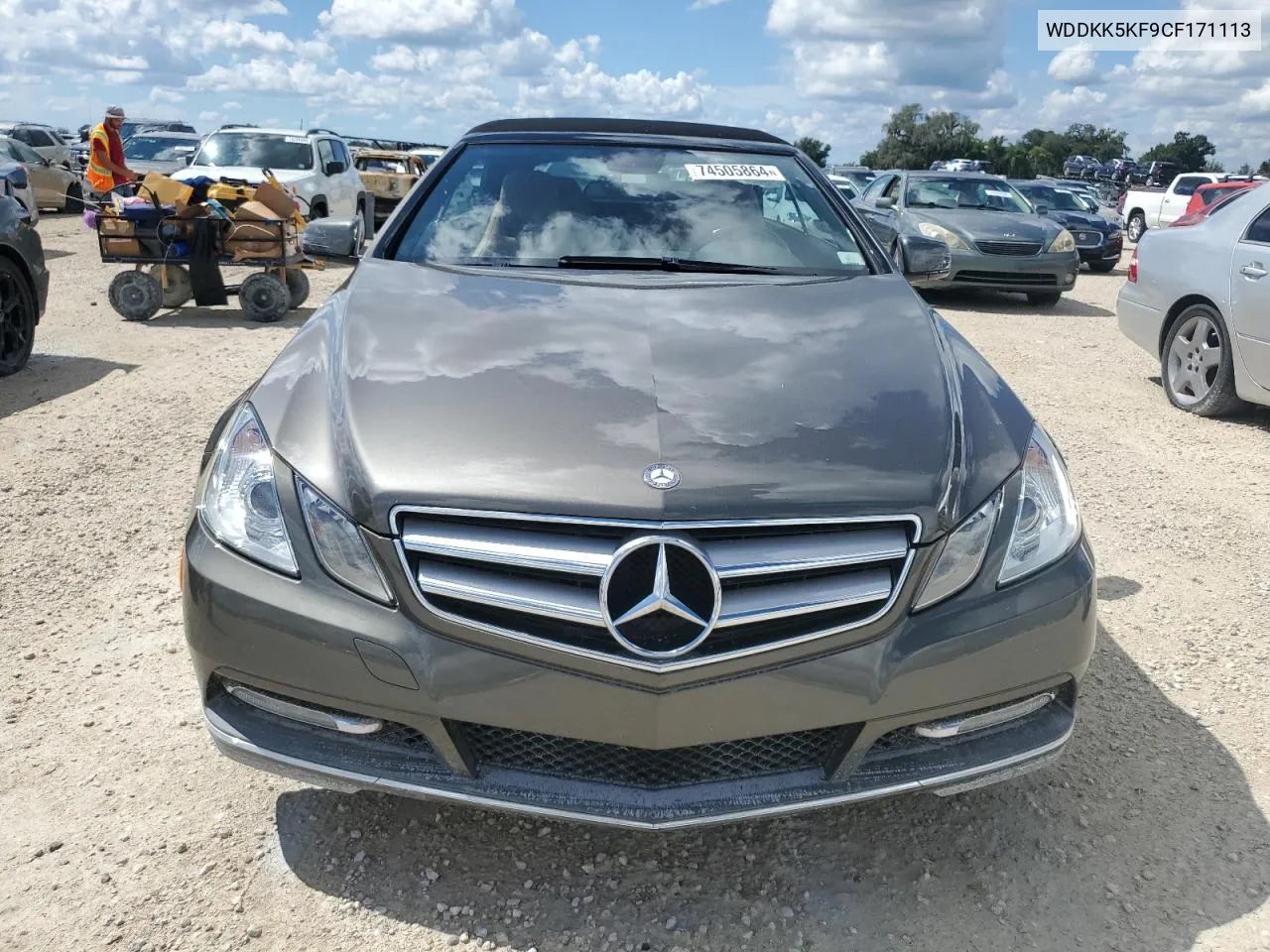 2012 Mercedes-Benz E 350 VIN: WDDKK5KF9CF171113 Lot: 74505864