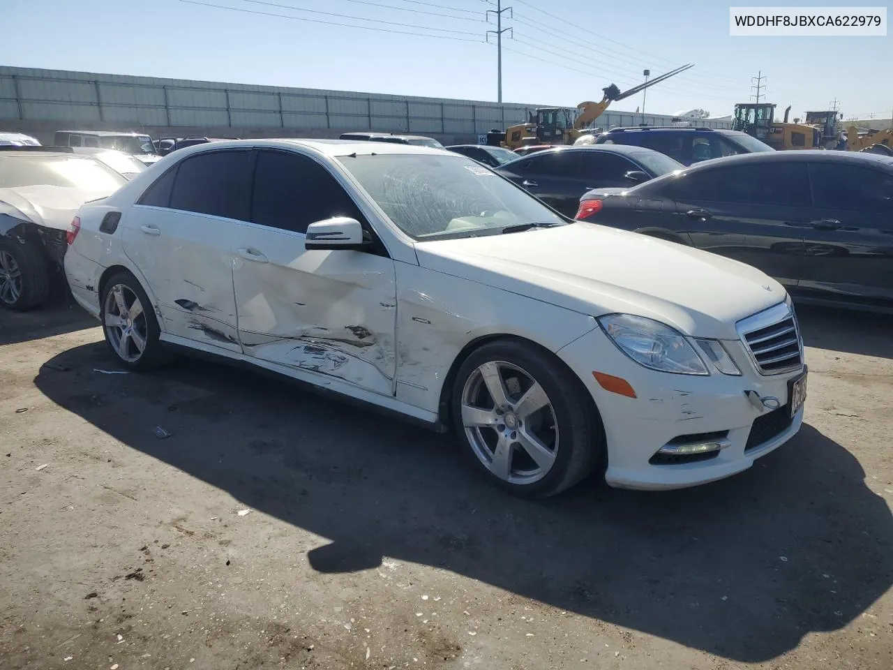 2012 Mercedes-Benz E 350 4Matic VIN: WDDHF8JBXCA622979 Lot: 74607944