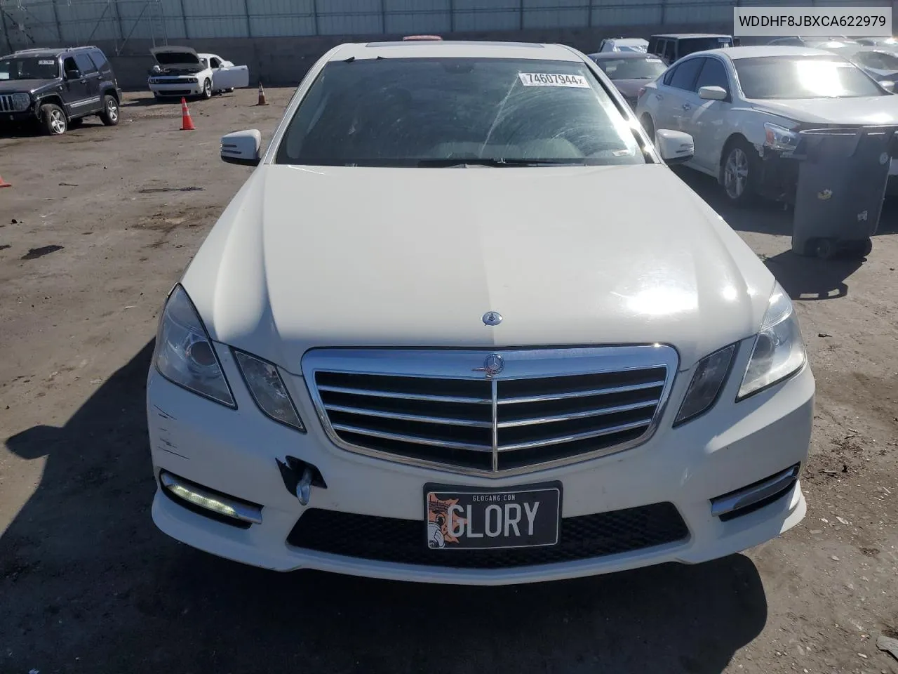 2012 Mercedes-Benz E 350 4Matic VIN: WDDHF8JBXCA622979 Lot: 74607944