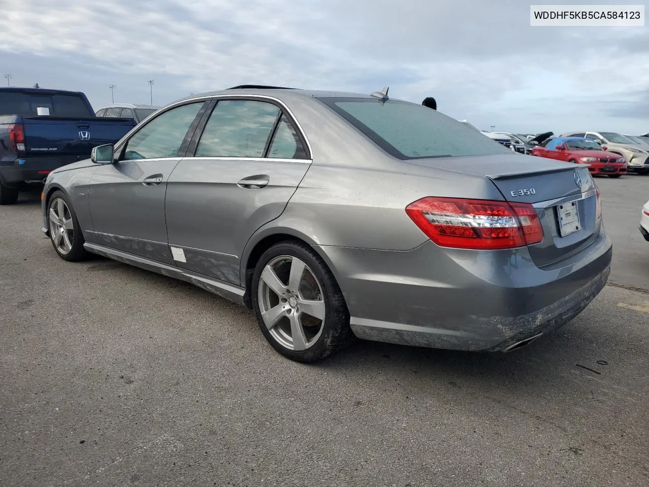 2012 Mercedes-Benz E 350 VIN: WDDHF5KB5CA584123 Lot: 74848694