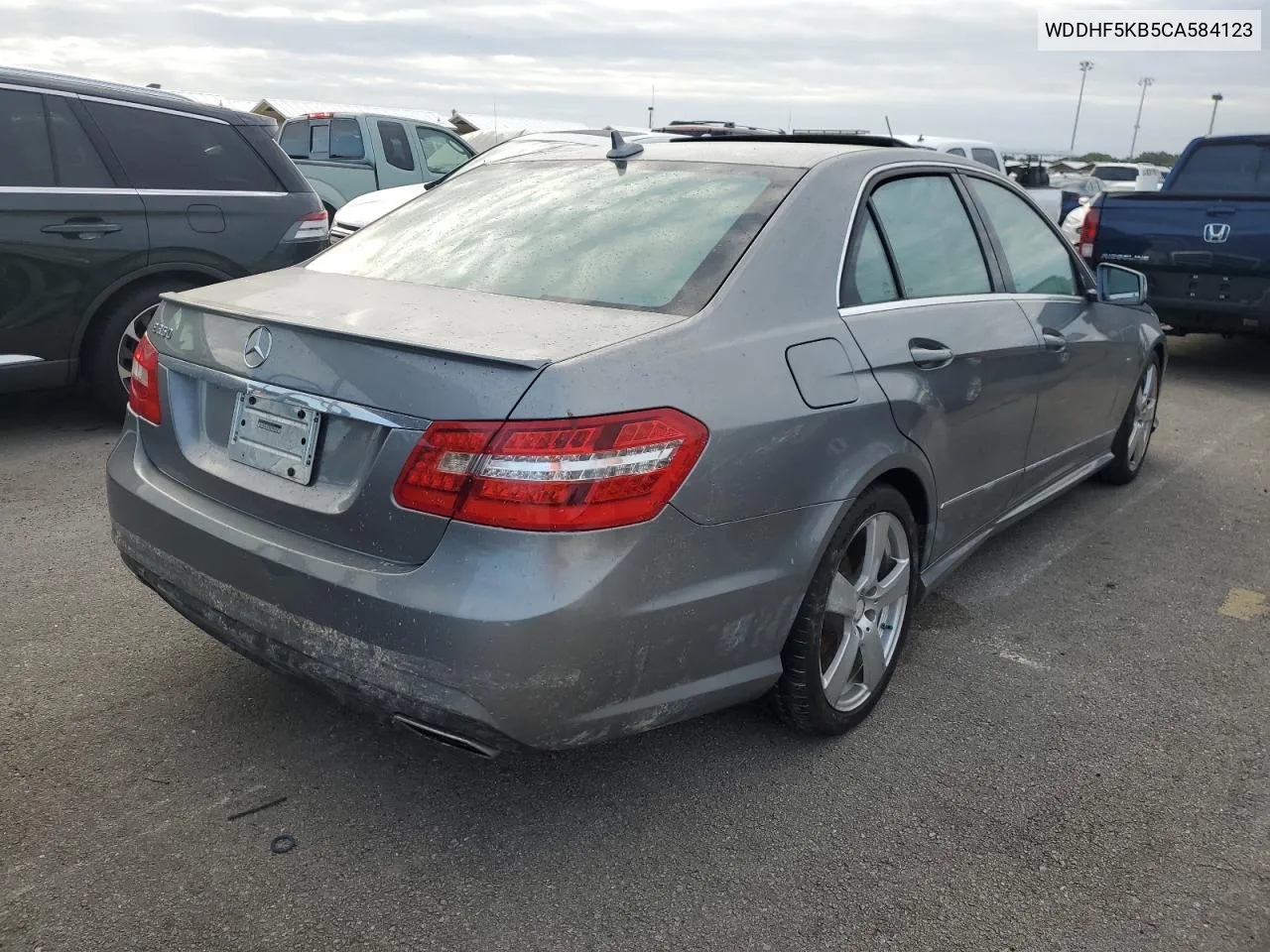 2012 Mercedes-Benz E 350 VIN: WDDHF5KB5CA584123 Lot: 74848694