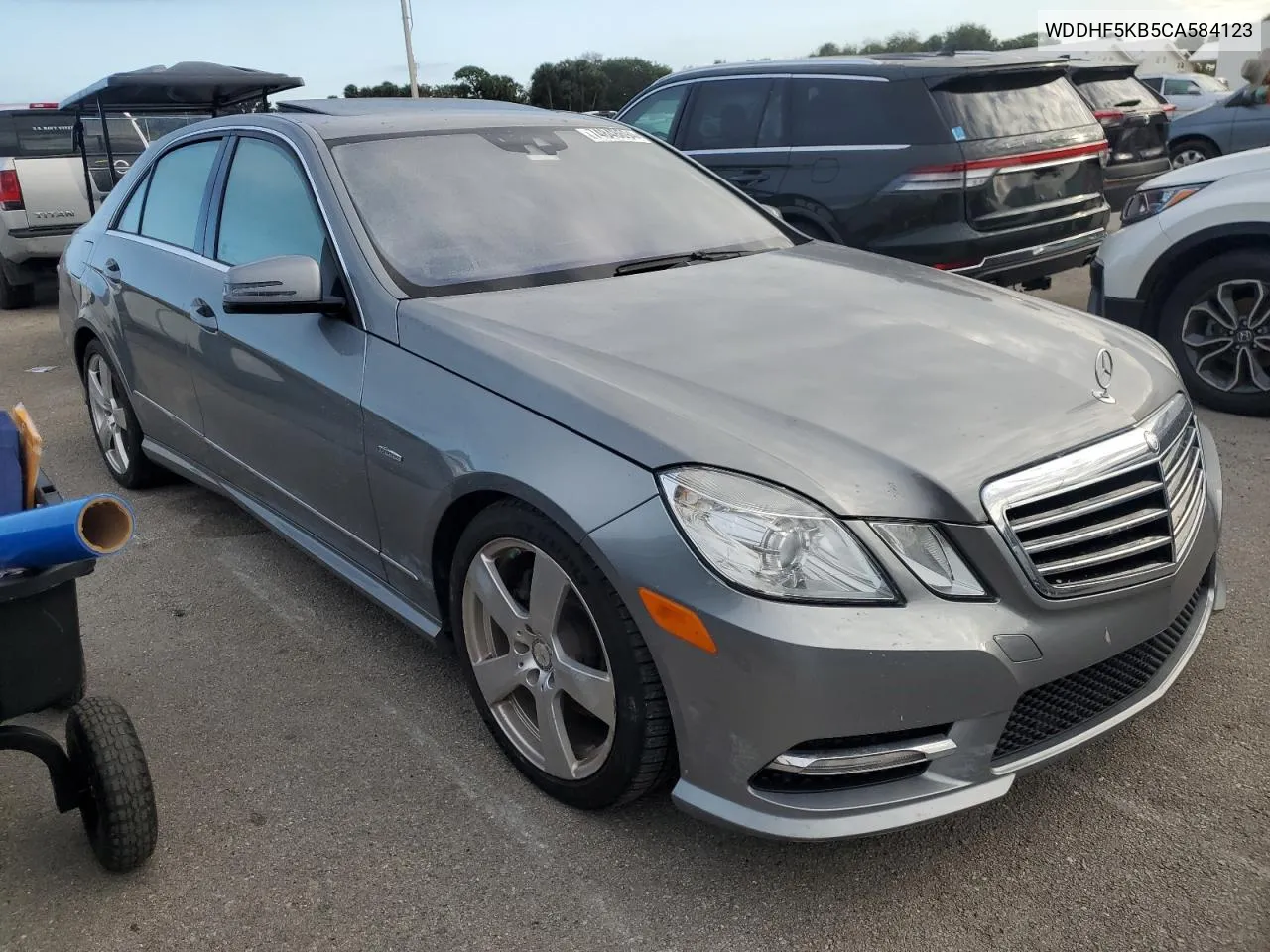 2012 Mercedes-Benz E 350 VIN: WDDHF5KB5CA584123 Lot: 74848694