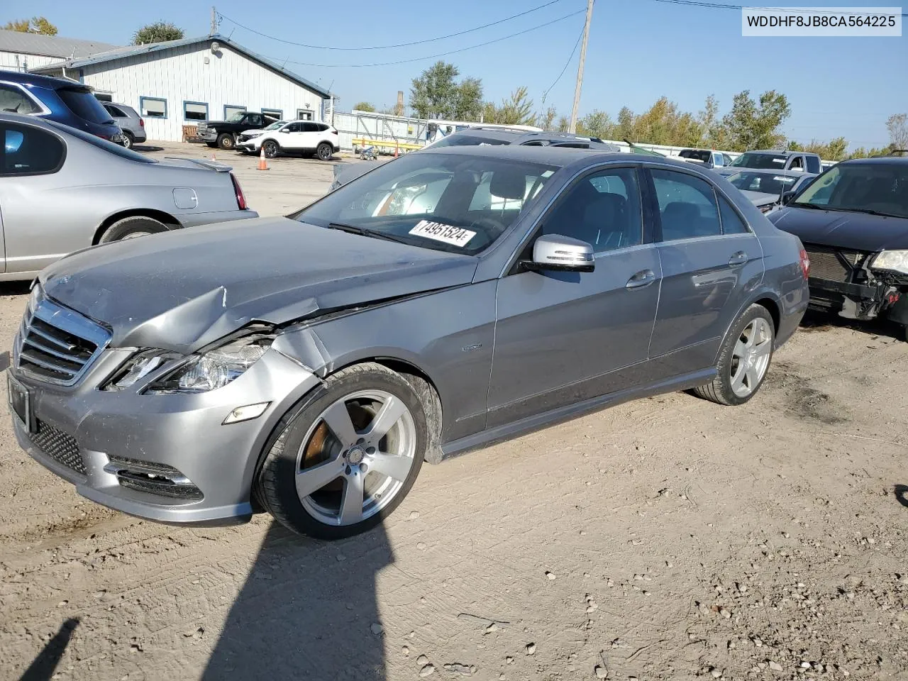 2012 Mercedes-Benz E 350 4Matic VIN: WDDHF8JB8CA564225 Lot: 74951524